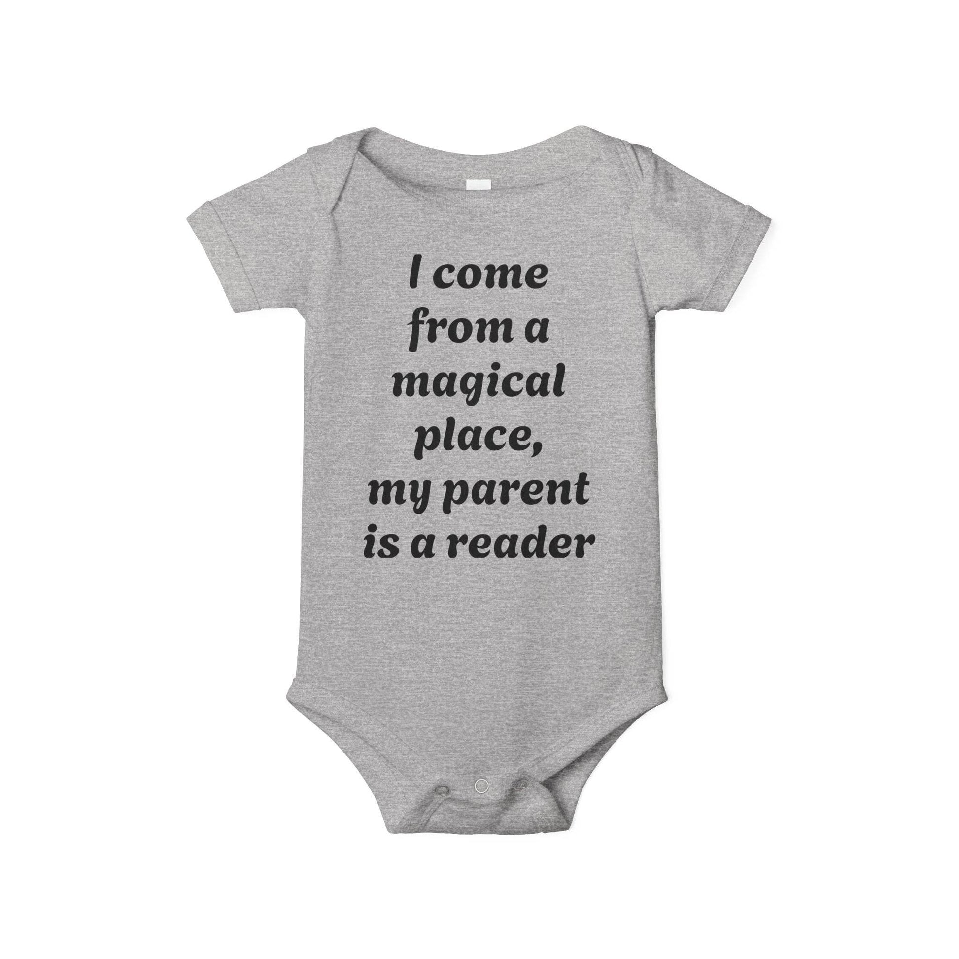 US - Magical Reader Infant Onesie - Cute Baby Bodysuit for Book Lovers - The Dreamer's Bookshop.