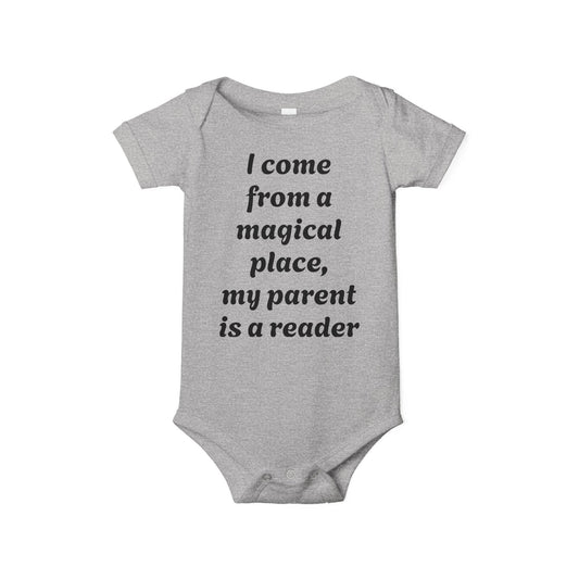US - Magical Reader Infant Onesie - Cute Baby Bodysuit for Book Lovers - The Dreamer's Bookshop.