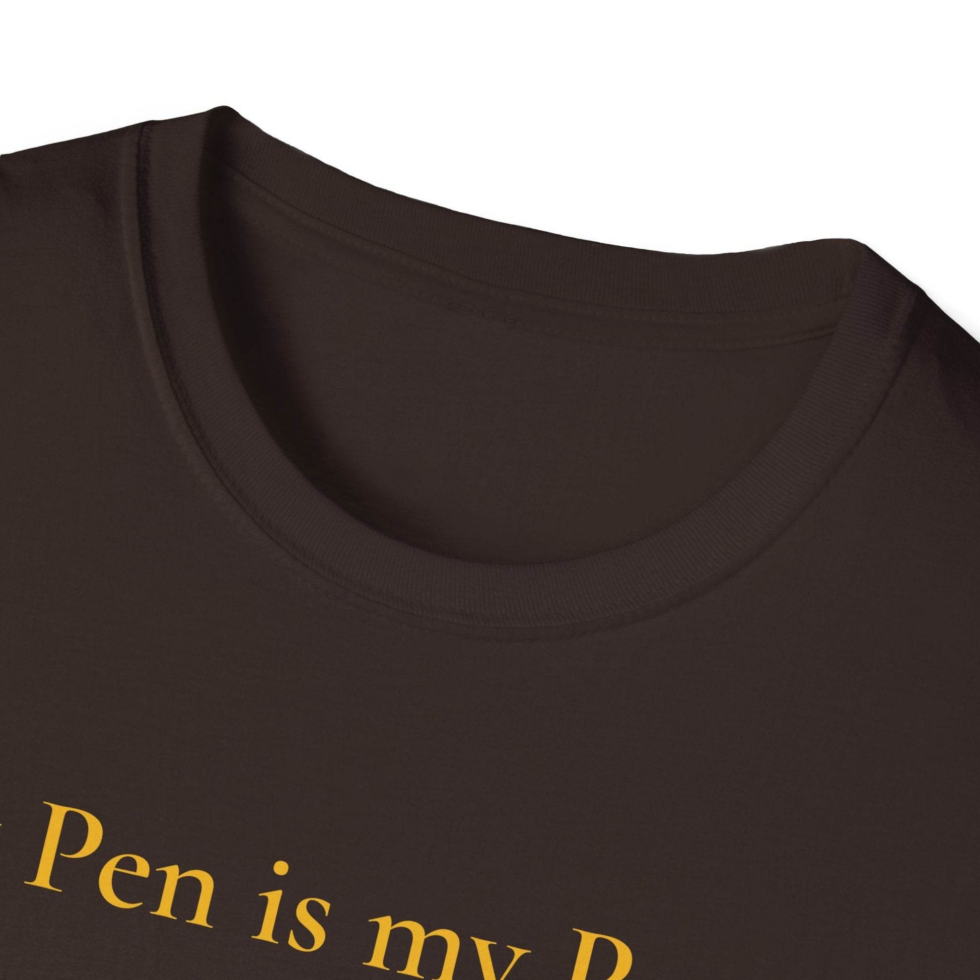 Unisex Softstyle T-Shirt - 'My Pen' - The Dreamer's Bookshop.