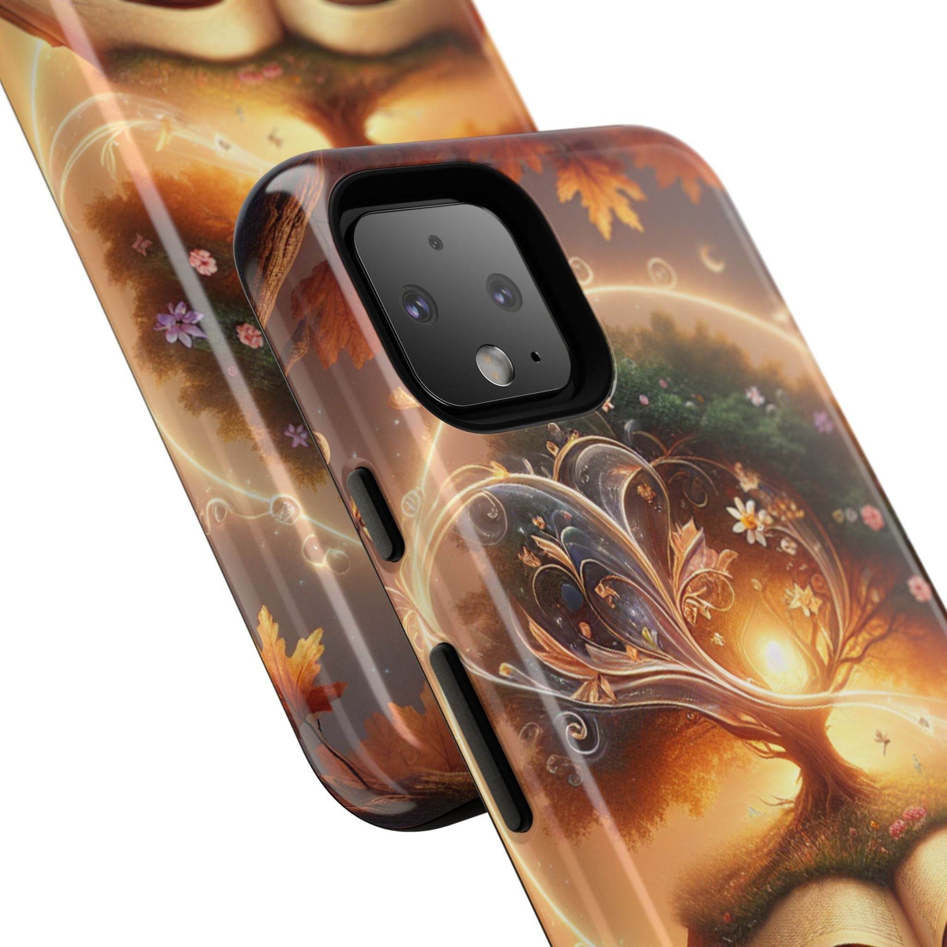 Google & Samsung - Artistic Phone Case with BookishTree Design - Tough Cases - The Dreamer's Bookshop.