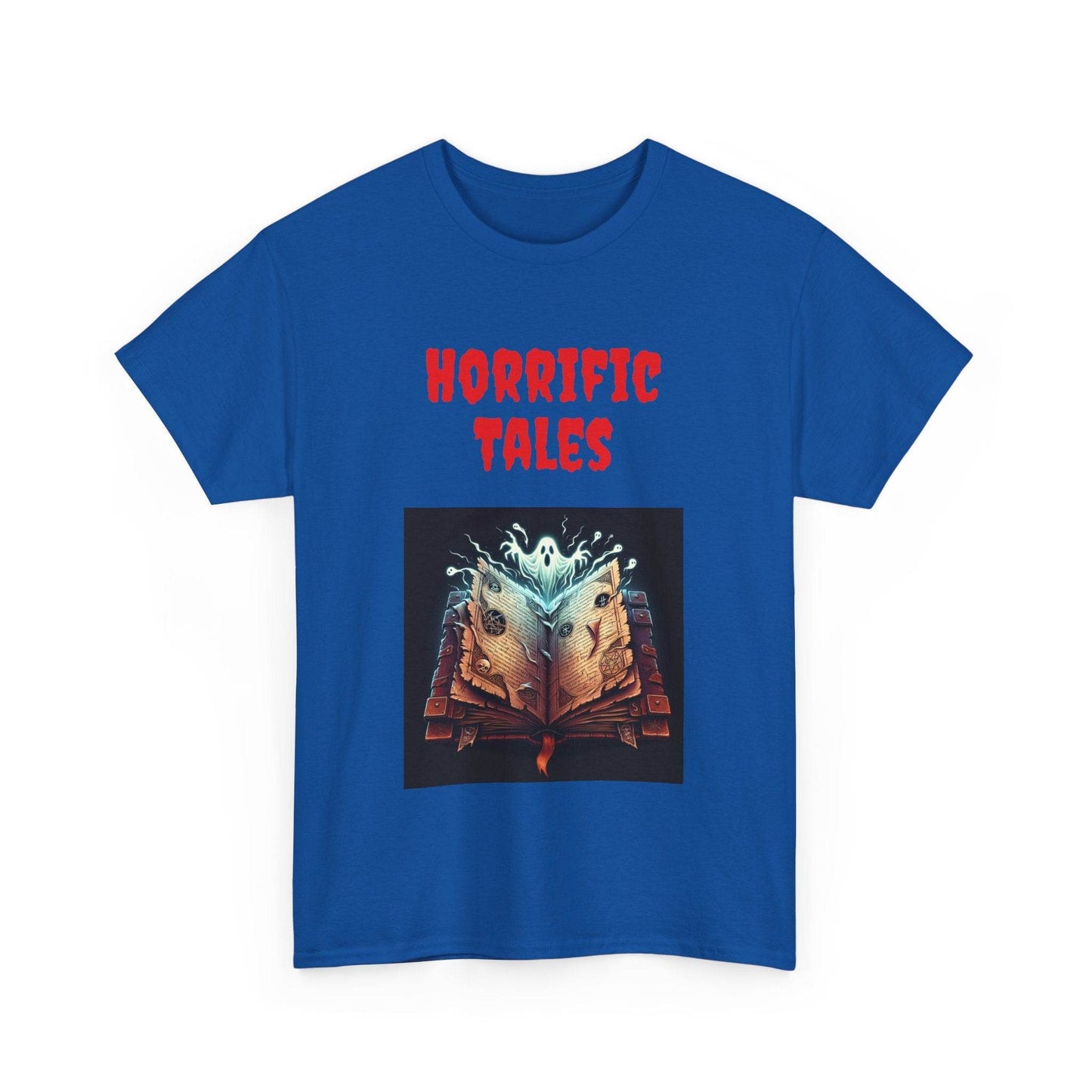 Horrific Tales - A Unisex Heavy Cotton Tee - Perfect for Book Lovers - The Dreamer's Bookshop.