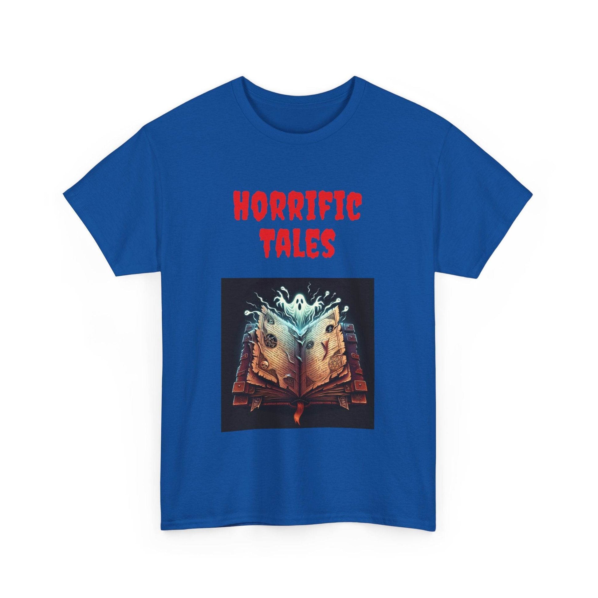 Horrific Tales - A Unisex Heavy Cotton Tee - Perfect for Book Lovers - The Dreamer's Bookshop.