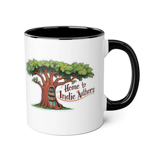 Dreamer's Bookshop Accent Mug - 11oz Coffee Cup for Readers & Book Lovers - The Dreamer's Bookshop.