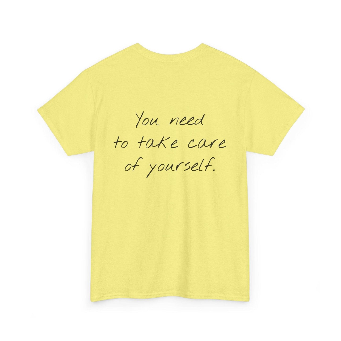 Take Care - Unisex Heavy Cotton Tee - Creative Apparel - The Dreamer's Bookshop.