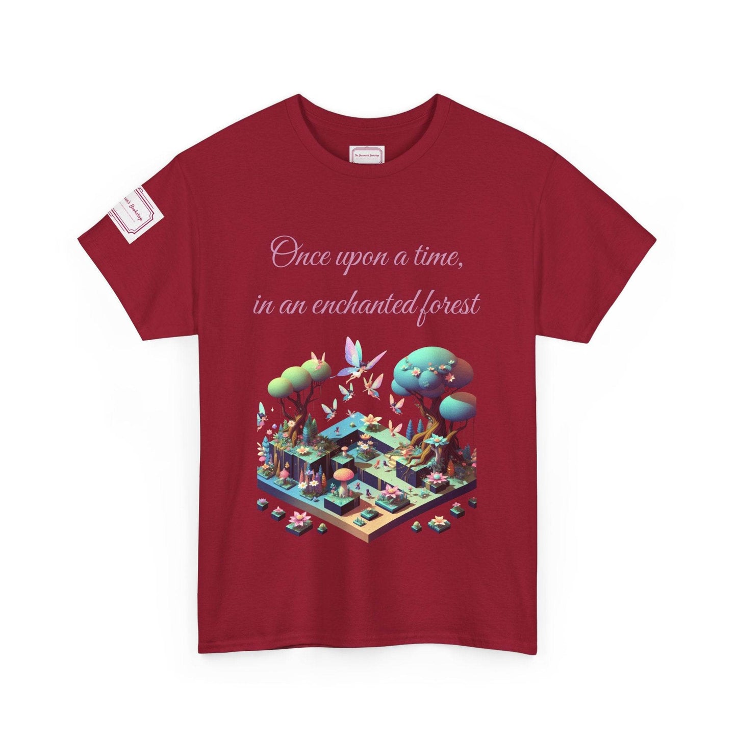 Enchanted Forest - Unisex Heavy Cotton Tee - Perfect for Book Lovers - The Dreamer's Bookshop.