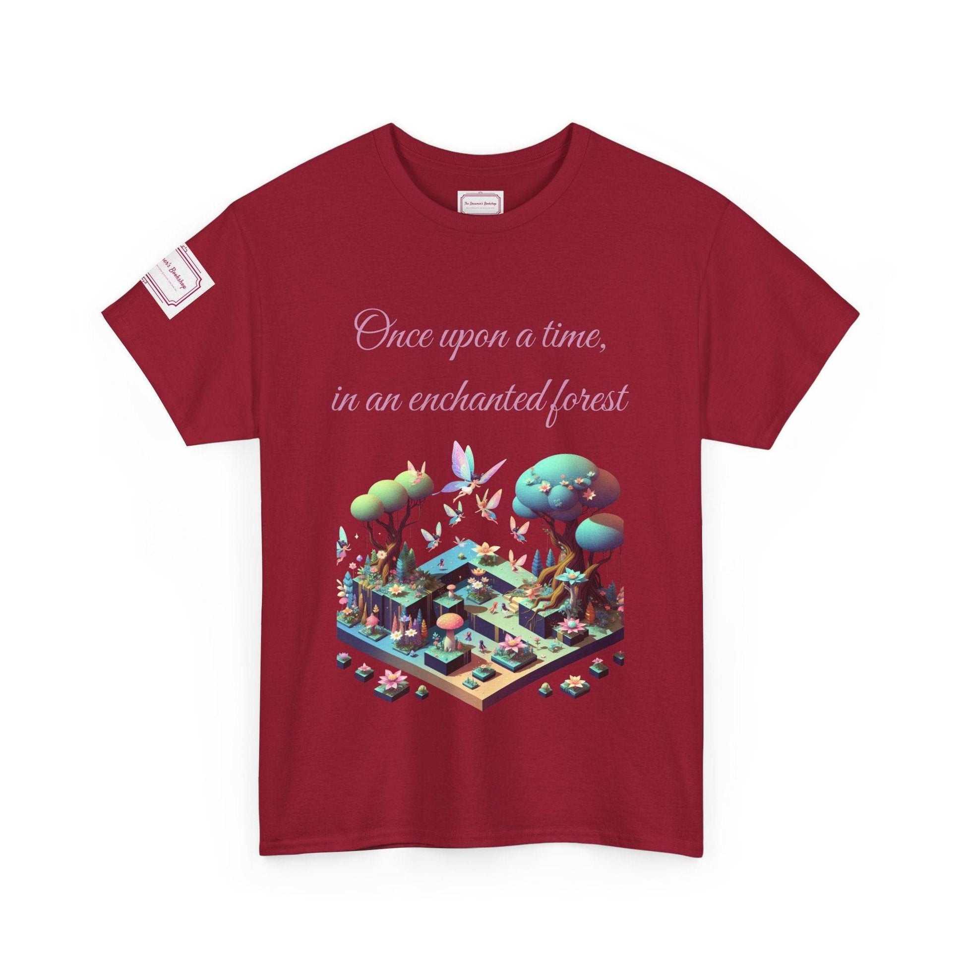 Enchanted Forest - Unisex Heavy Cotton Tee - Perfect for Book Lovers - The Dreamer's Bookshop.