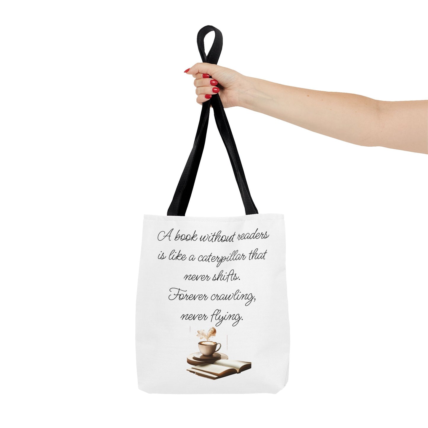 Literary Tote Bag – A book without readers