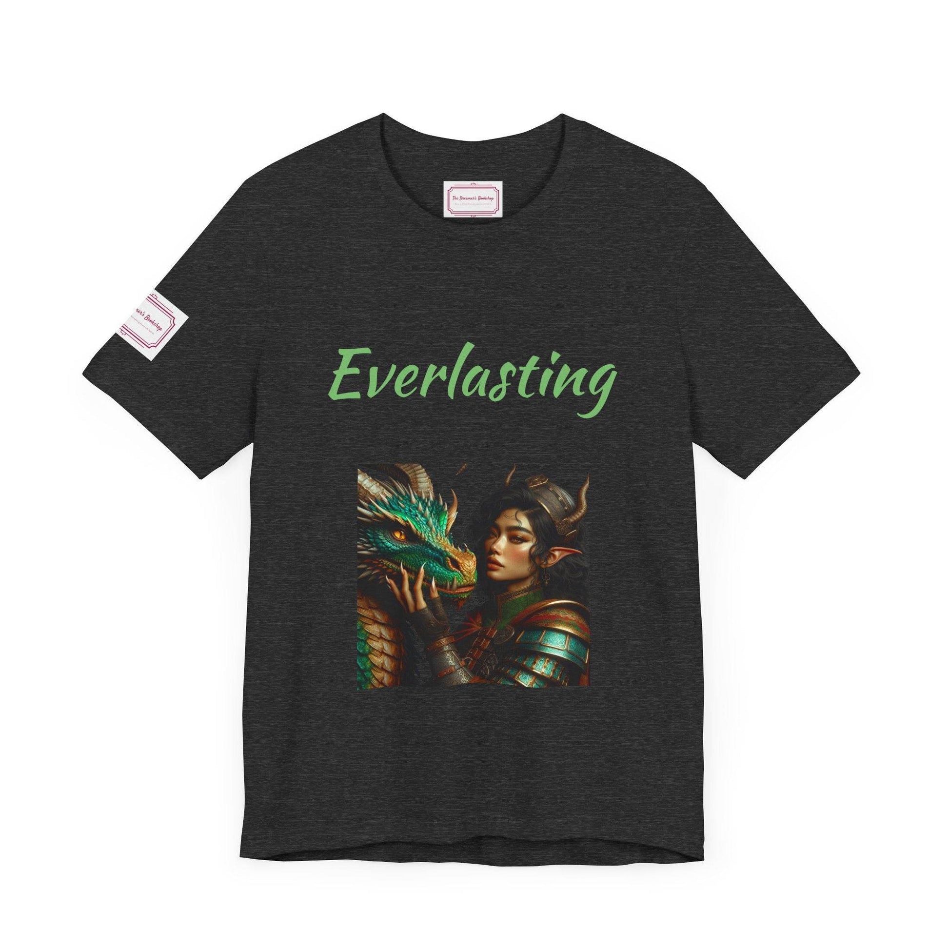 Everlasting Tee - Fun Short Sleeve Shirt for Writers & Book Lovers - The Dreamer's Bookshop.