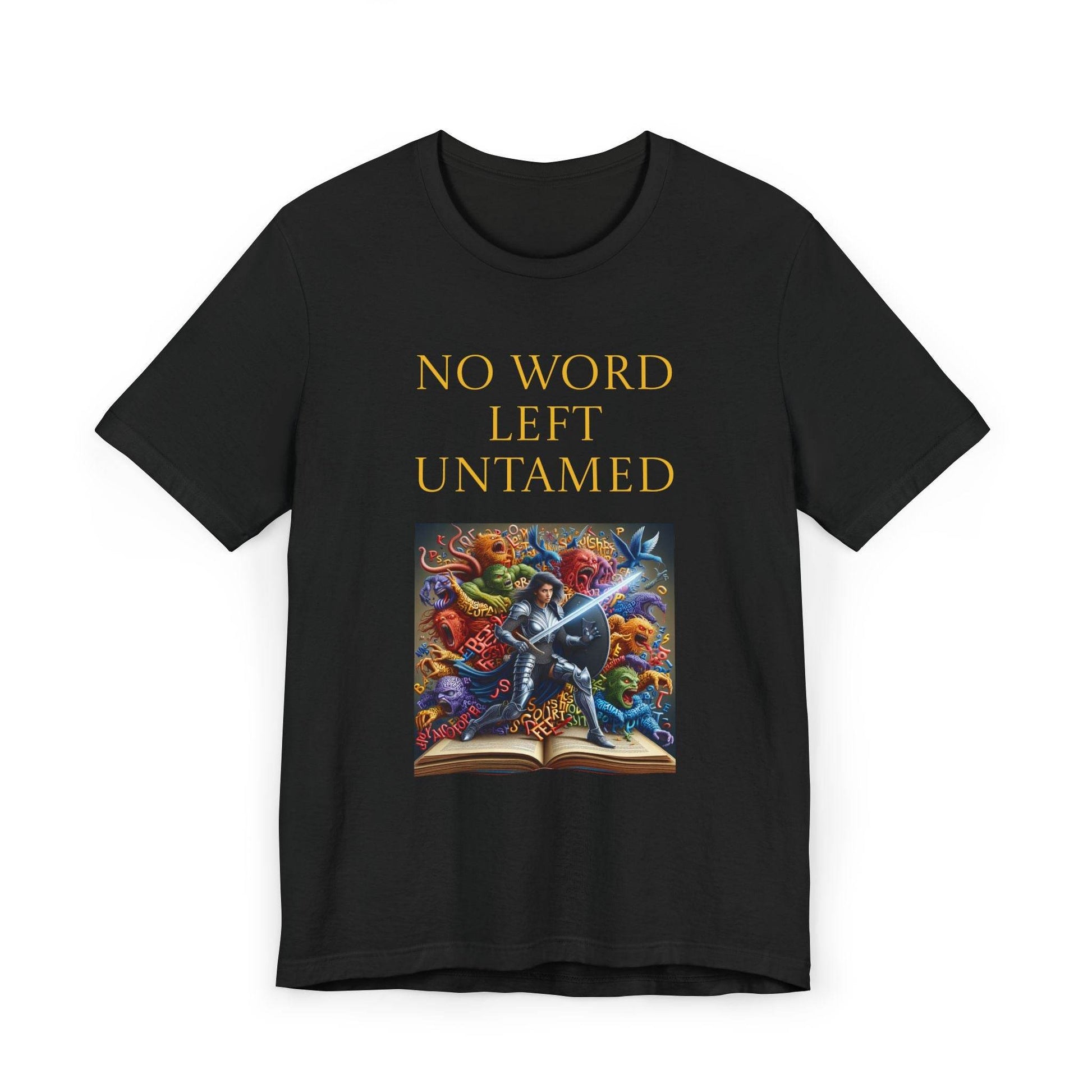 Unisex Jersey T-Shirt - No Word - The Dreamer's Bookshop.