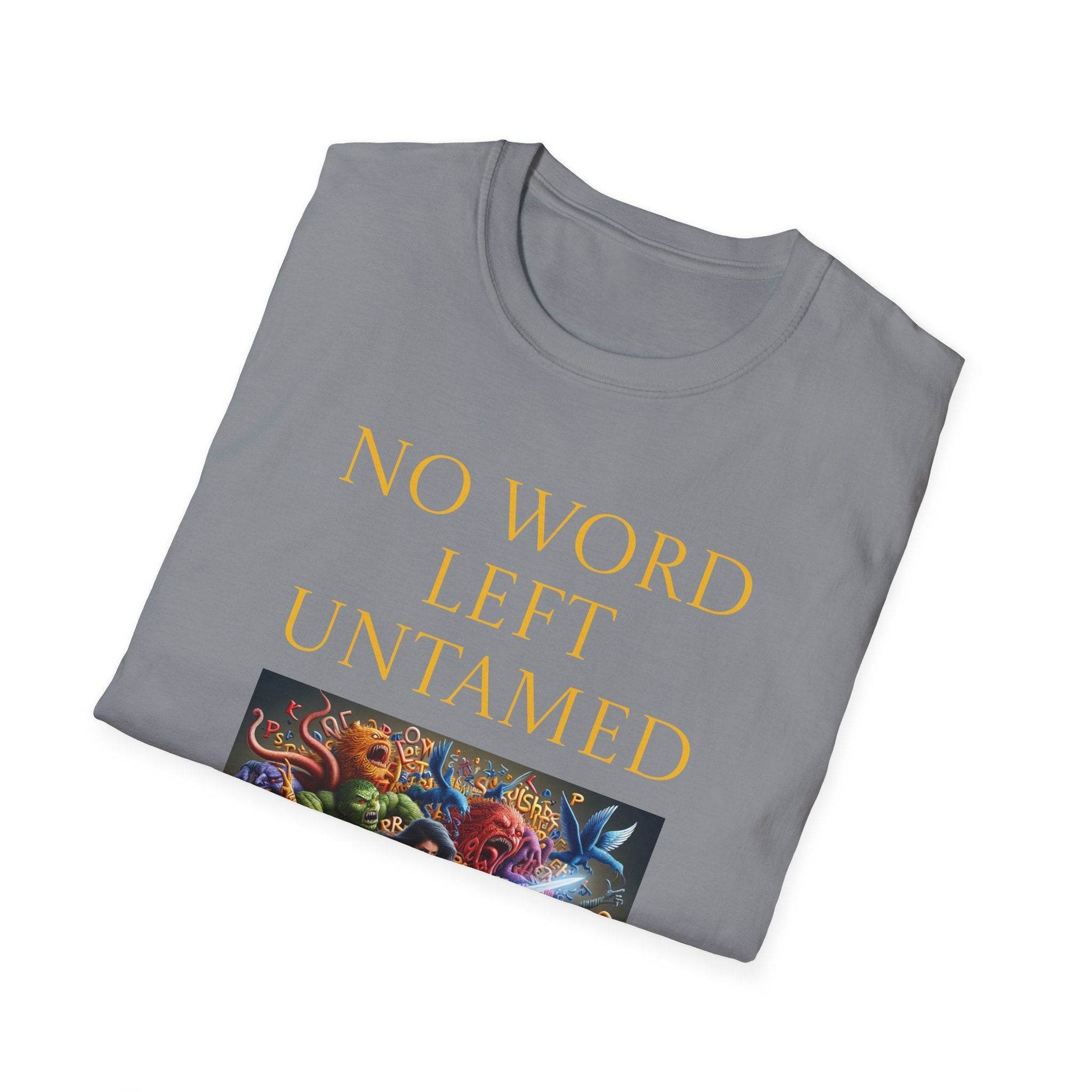 Unisex Softstyle T-Shirt - 'No Word' - The Dreamer's Bookshop.