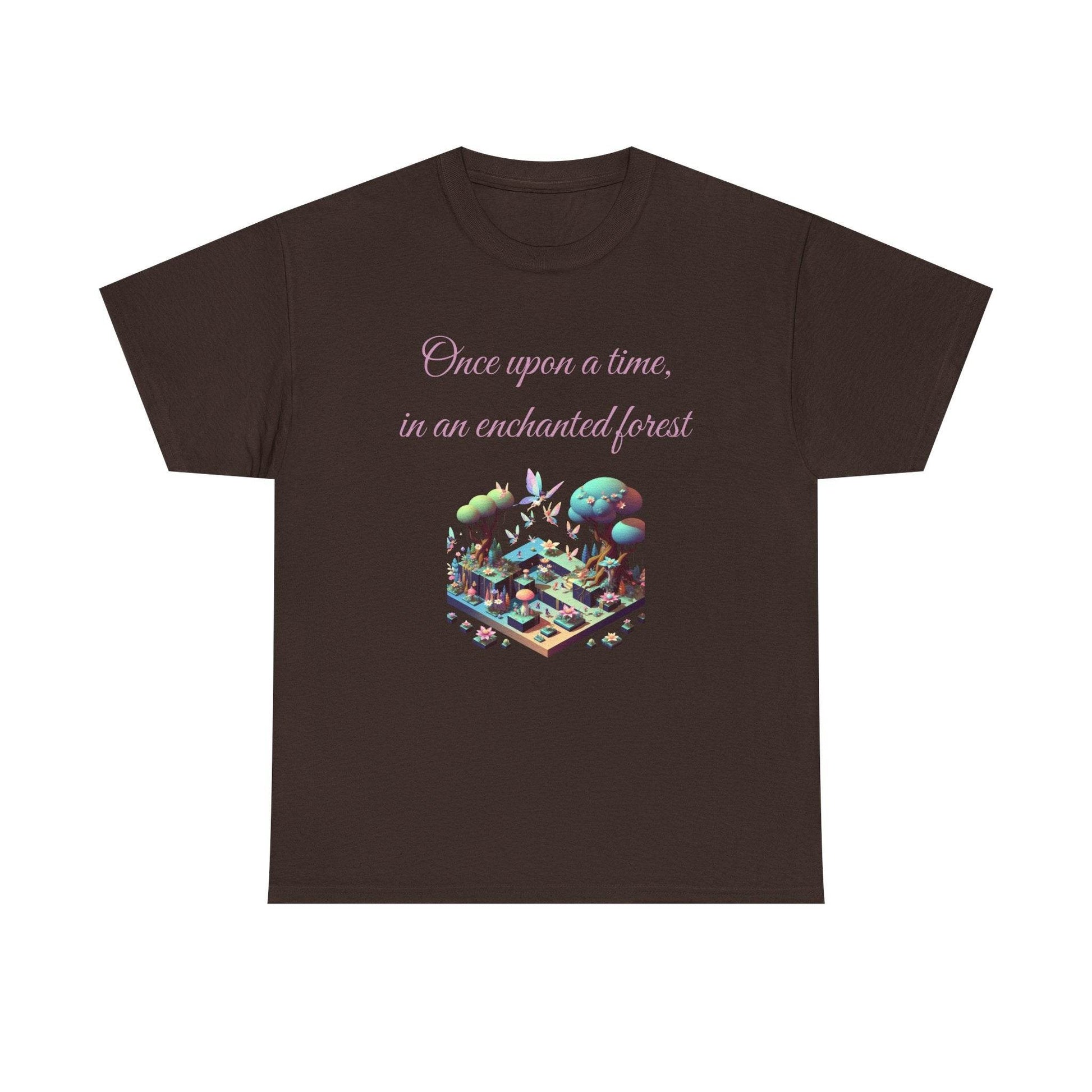 Enchanted Forest - A Unisex Heavy Cotton Tee - Perfect Gift for Book Lovers - The Dreamer's Bookshop.