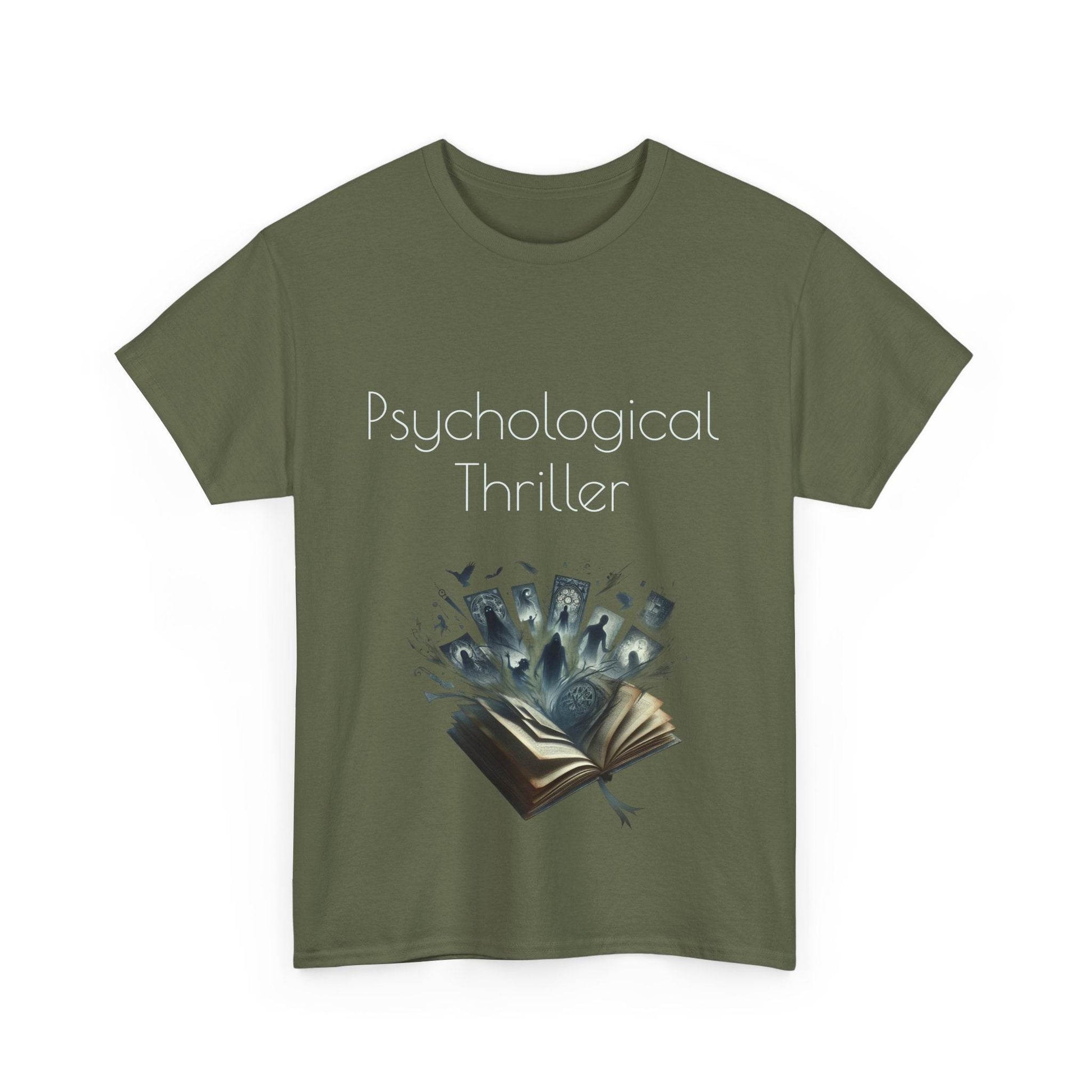 Fiction - Unisex Heavy Cotton Tee - Psychological Thriller - The Dreamer's Bookshop.
