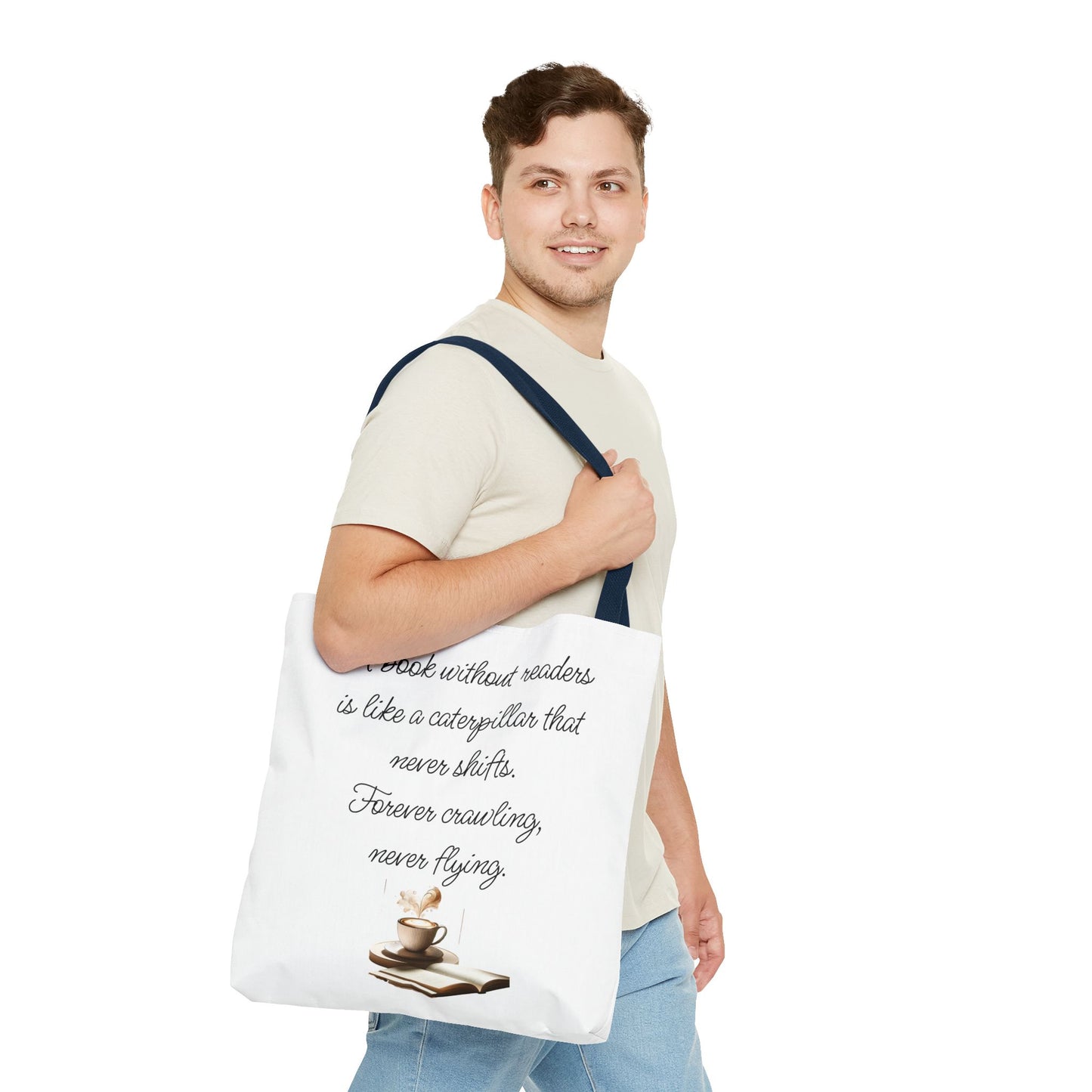 Literary Tote Bag – A book without readers