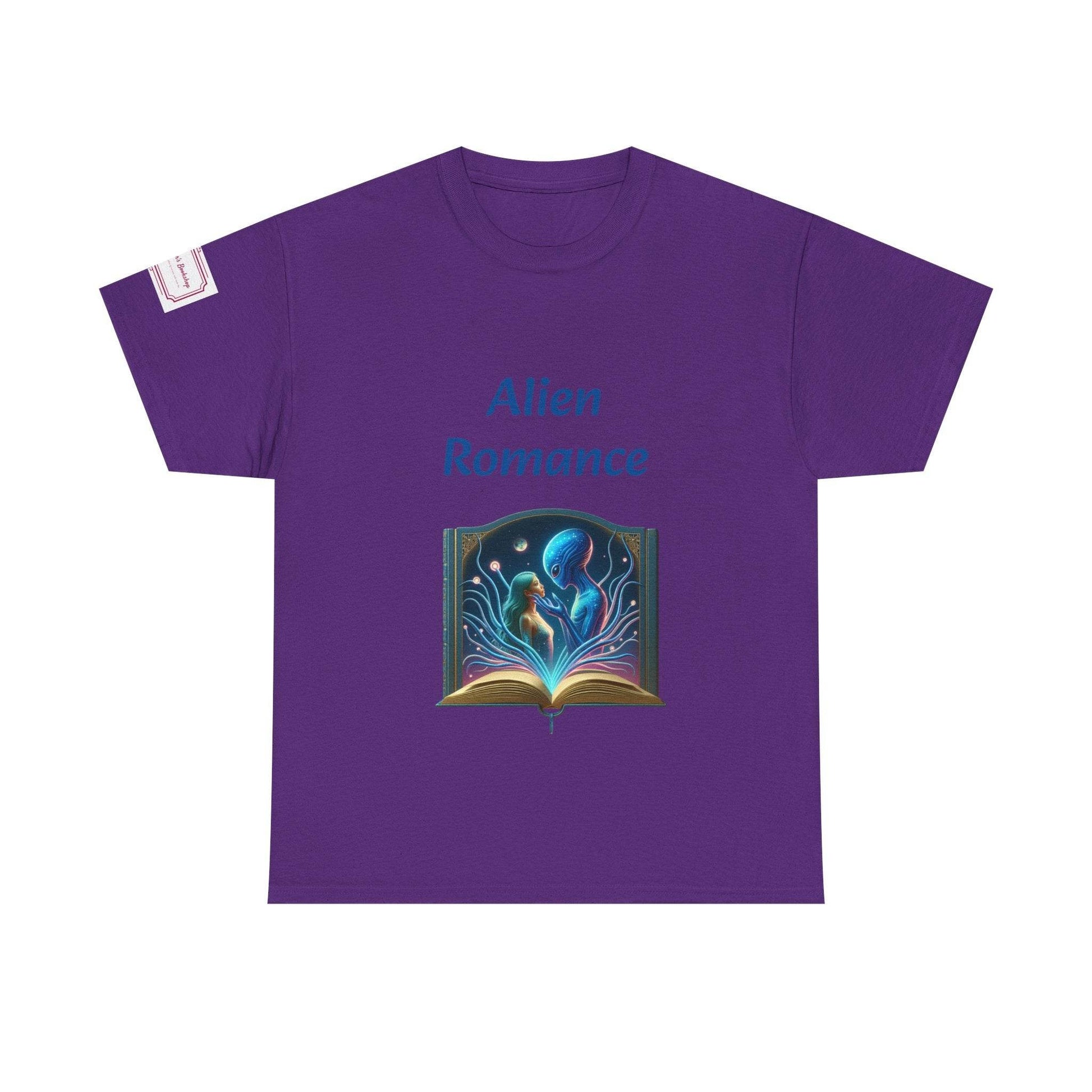 Sci-Fi - Graphic Unisex Heavy Cotton Tee - Alien Romance Books - The Dreamer's Bookshop.