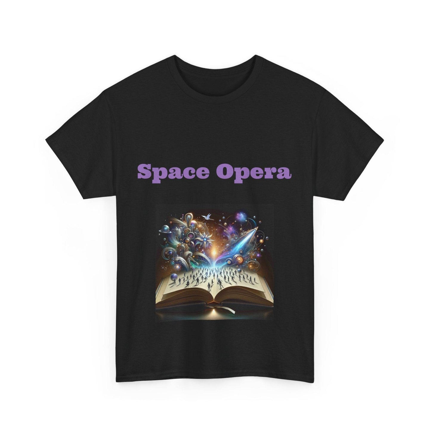 Space Opera - Unisex Heavy Cotton Tee - Sci-Fi Books - The Dreamer's Bookshop.