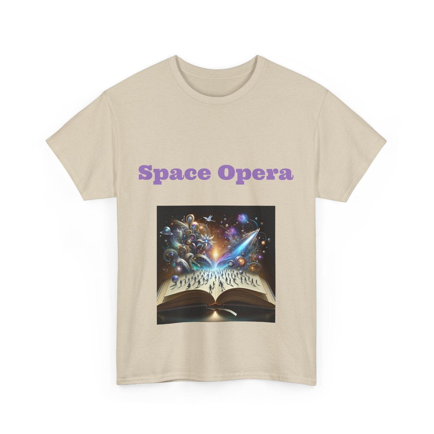 Space Opera - Unisex Heavy Cotton Tee - Sci-Fi Books - The Dreamer's Bookshop.