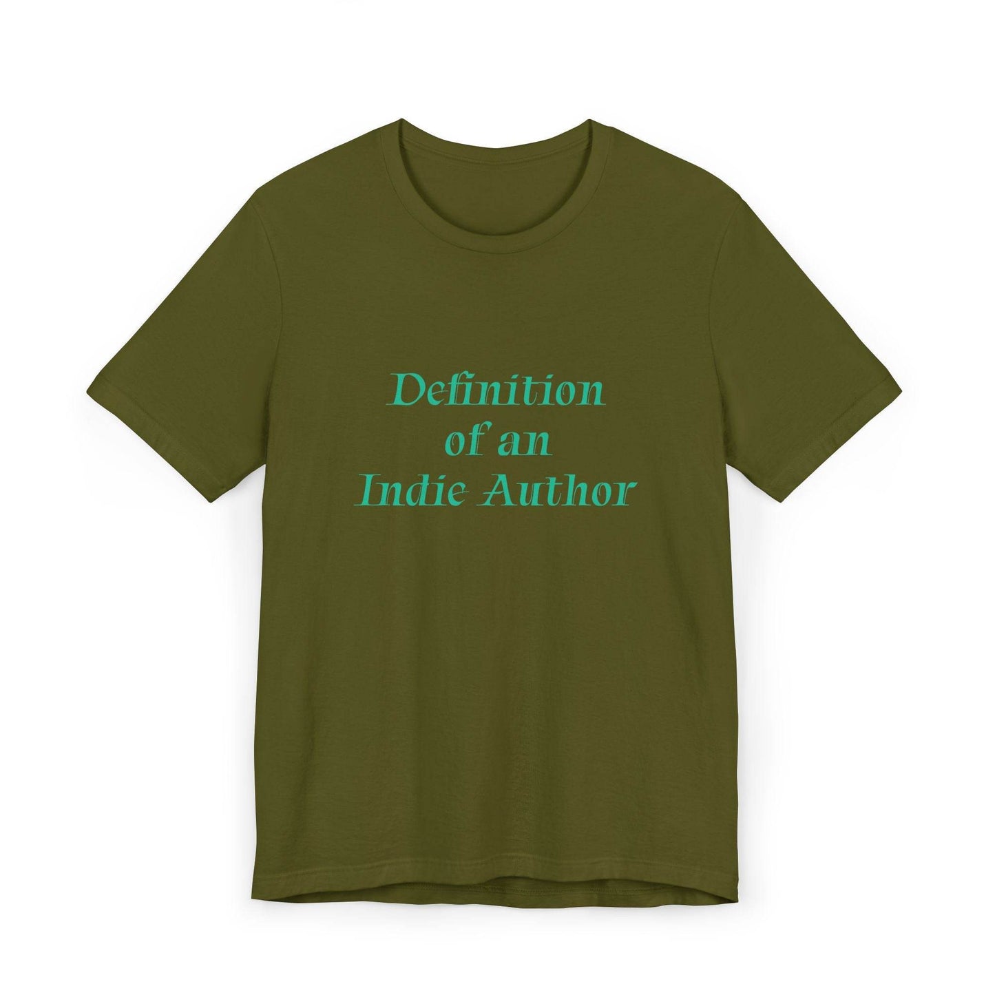 Unisex Jersey T-Shirt - 'Indie Author' Inspirational - The Dreamer's Bookshop.