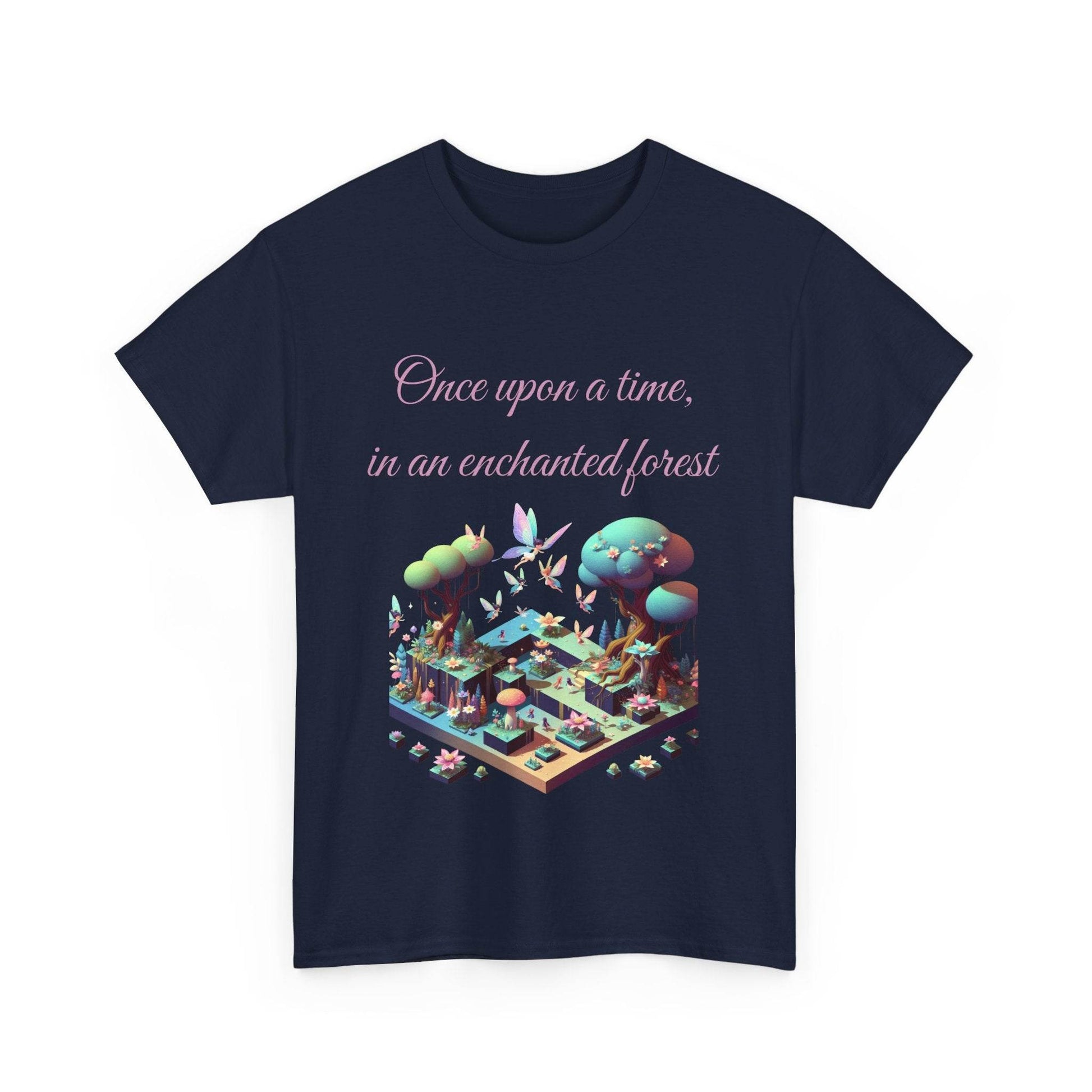 Enchanted Forest - Unisex Heavy Cotton Tee for Book Lovers - The Dreamer's Bookshop.