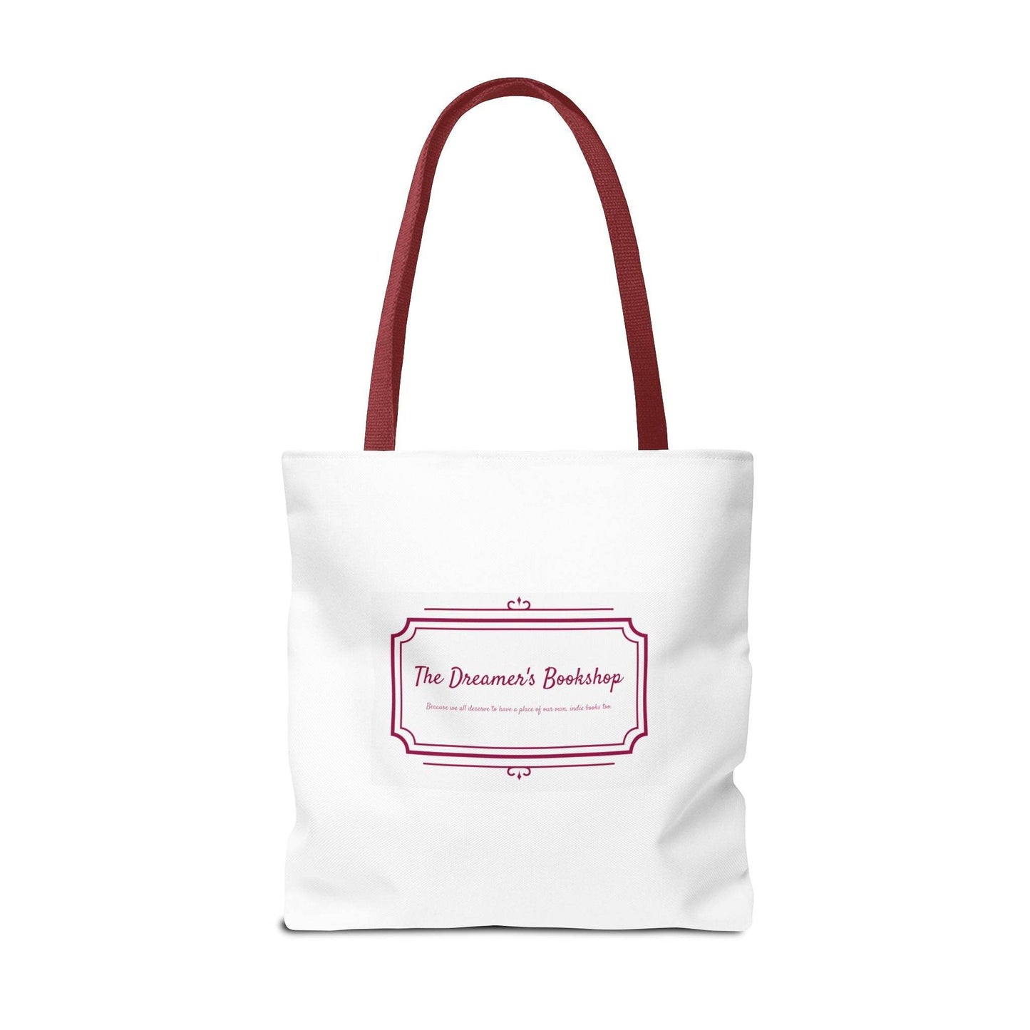 Literary Tote Bag - Home to Indie Authors & The Dreamer's Bookshop Designs - The Dreamer's Bookshop.