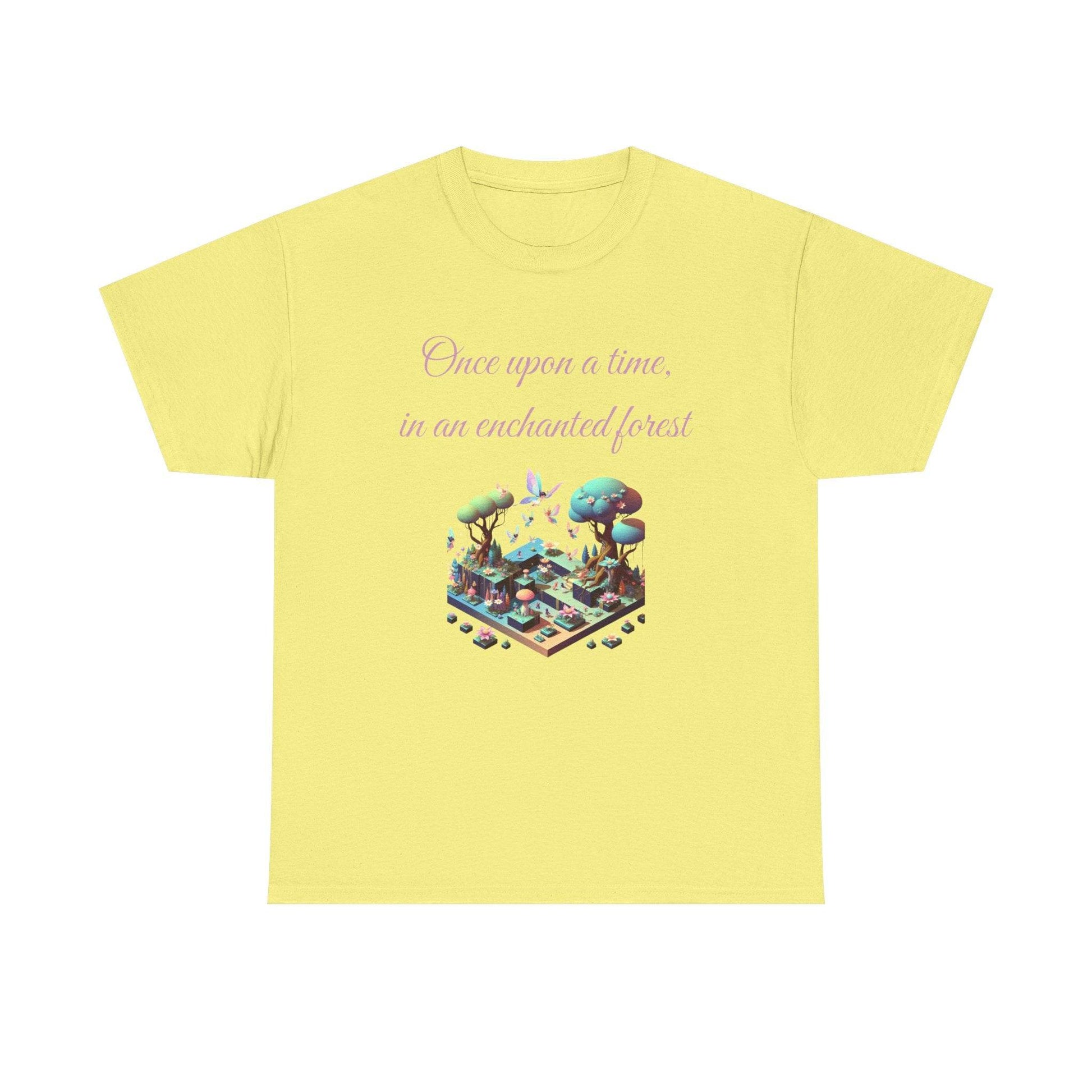 Enchanted Forest - A Unisex Heavy Cotton Tee - Perfect Gift for Book Lovers - The Dreamer's Bookshop.