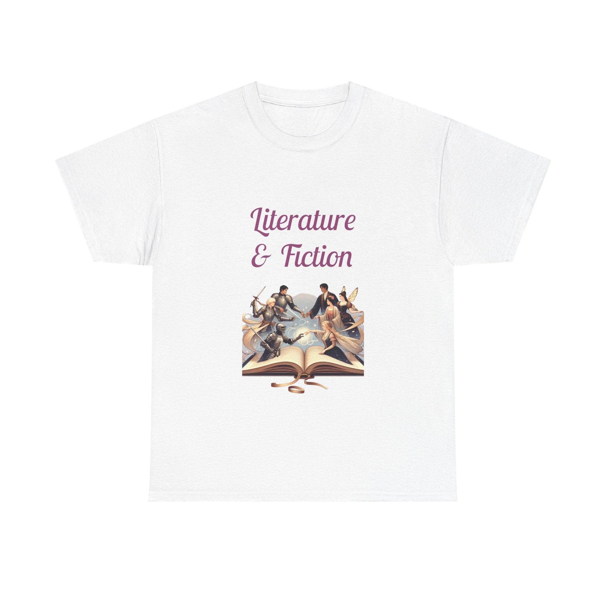 Fiction - Unisex Heavy Cotton Tee - Literature Books - The Dreamer's Bookshop.