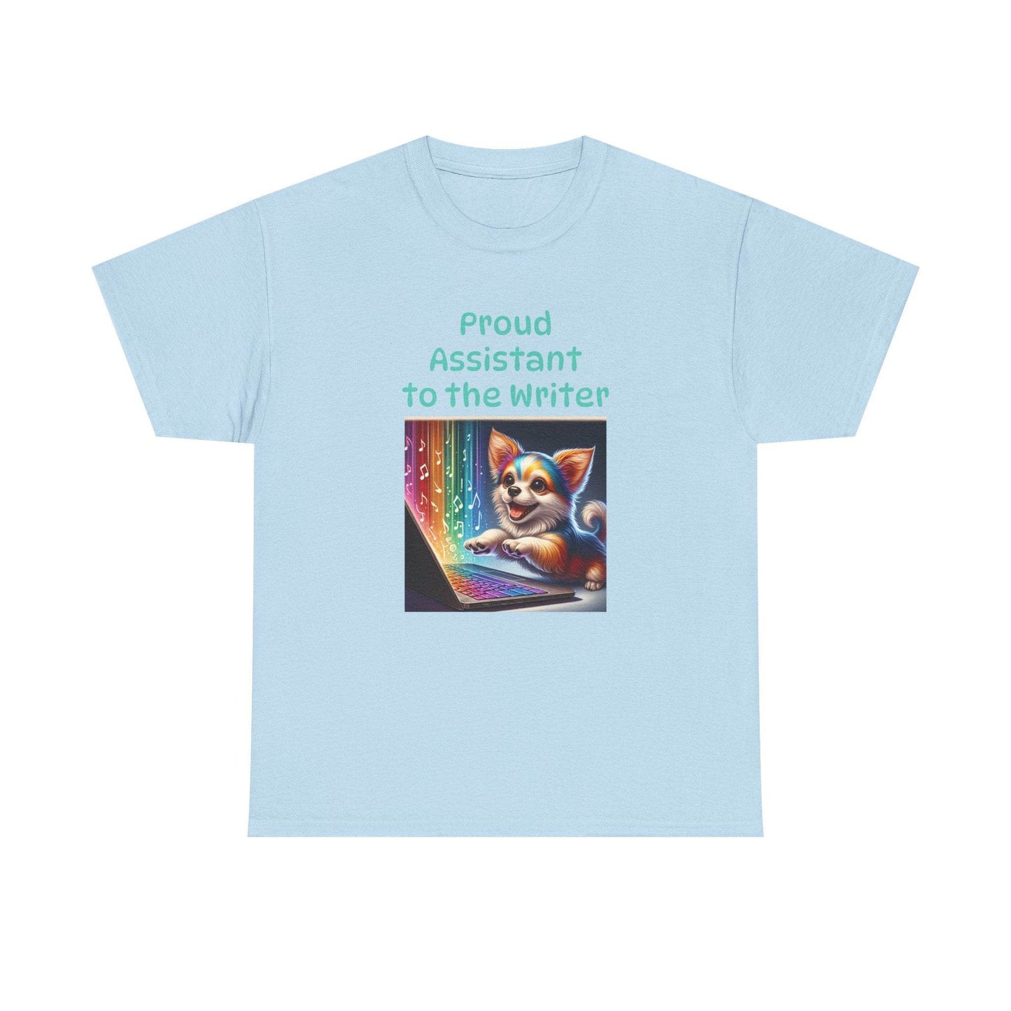 Assistant Writer - A Unisex Heavy Cotton Tee - Perfect Gift for Book Lovers - The Dreamer's Bookshop.