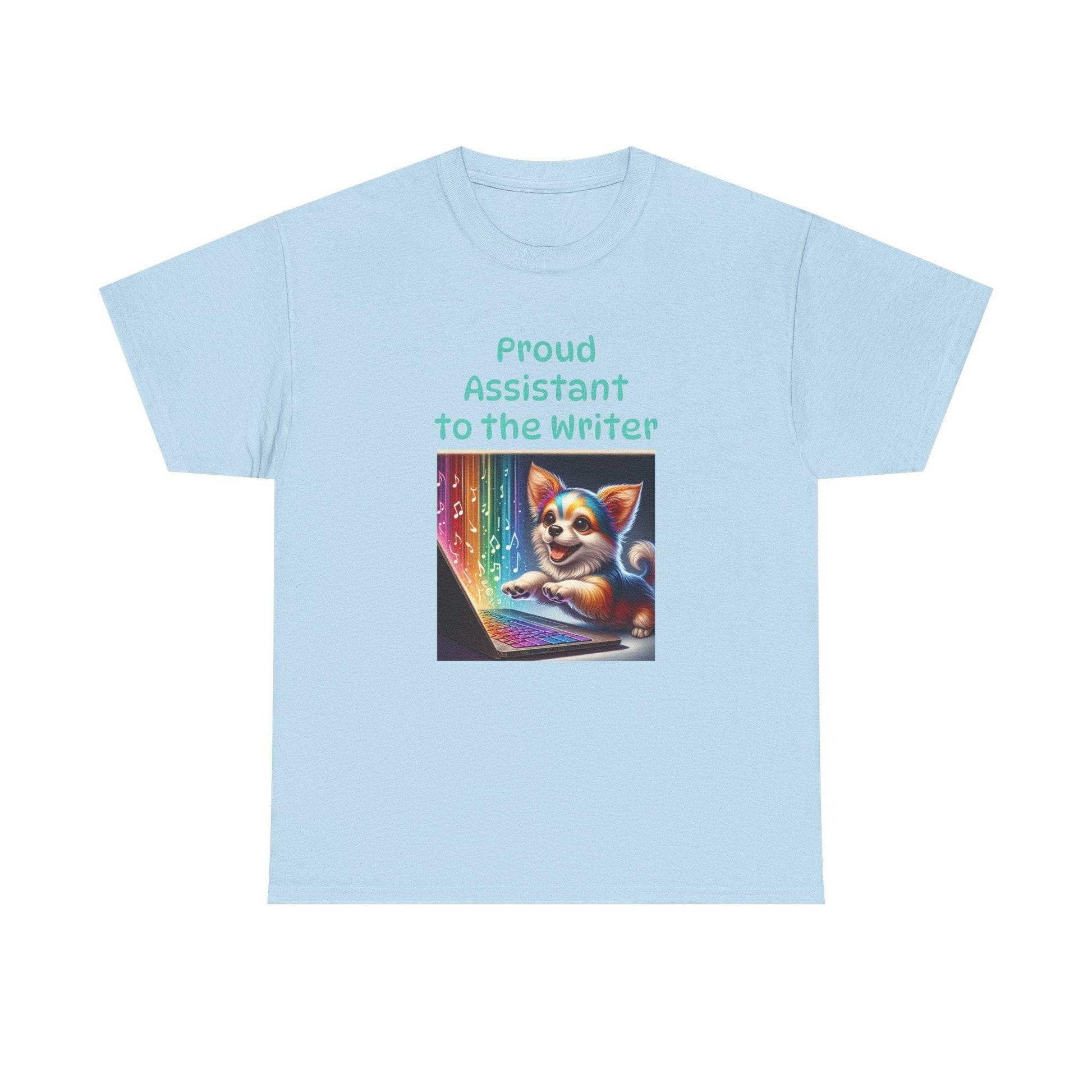 Assistant Writer - A Unisex Heavy Cotton Tee - Perfect Gift for Book Lovers - The Dreamer's Bookshop.