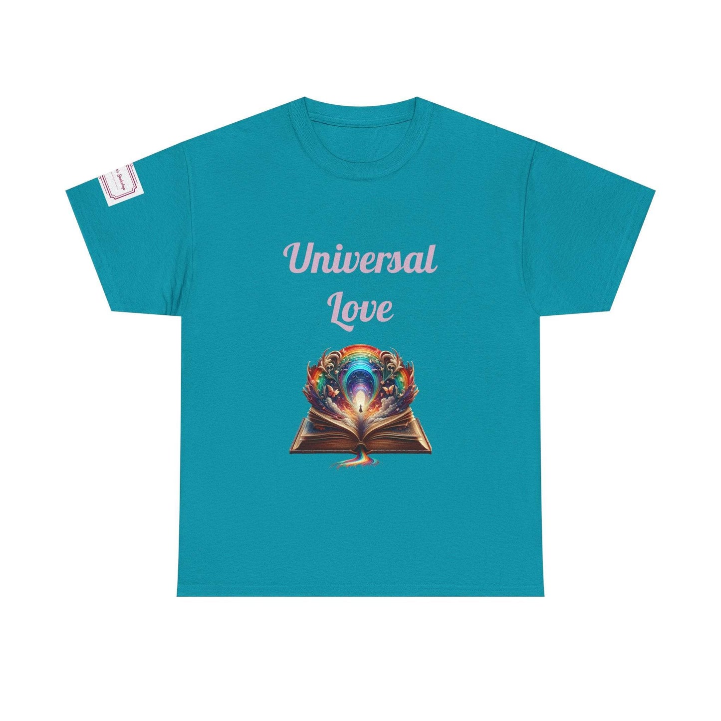 Universal Love - Graphic Unisex Heavy Cotton Tee - Queer Romance Books - The Dreamer's Bookshop.