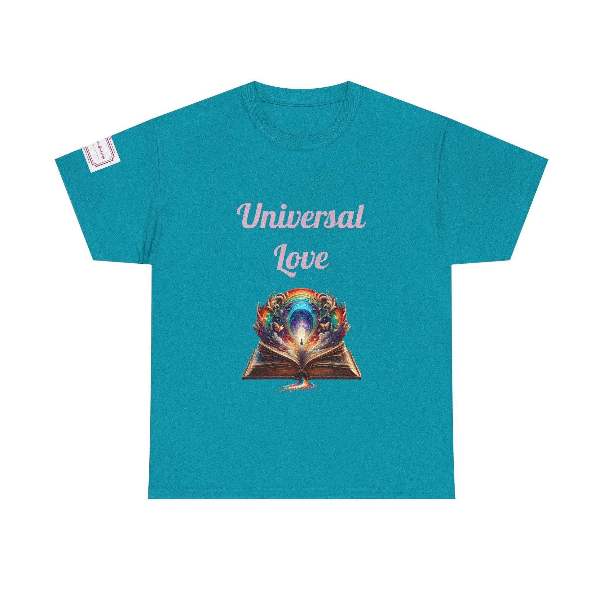 Universal Love - Graphic Unisex Heavy Cotton Tee - Queer Romance Books - The Dreamer's Bookshop.