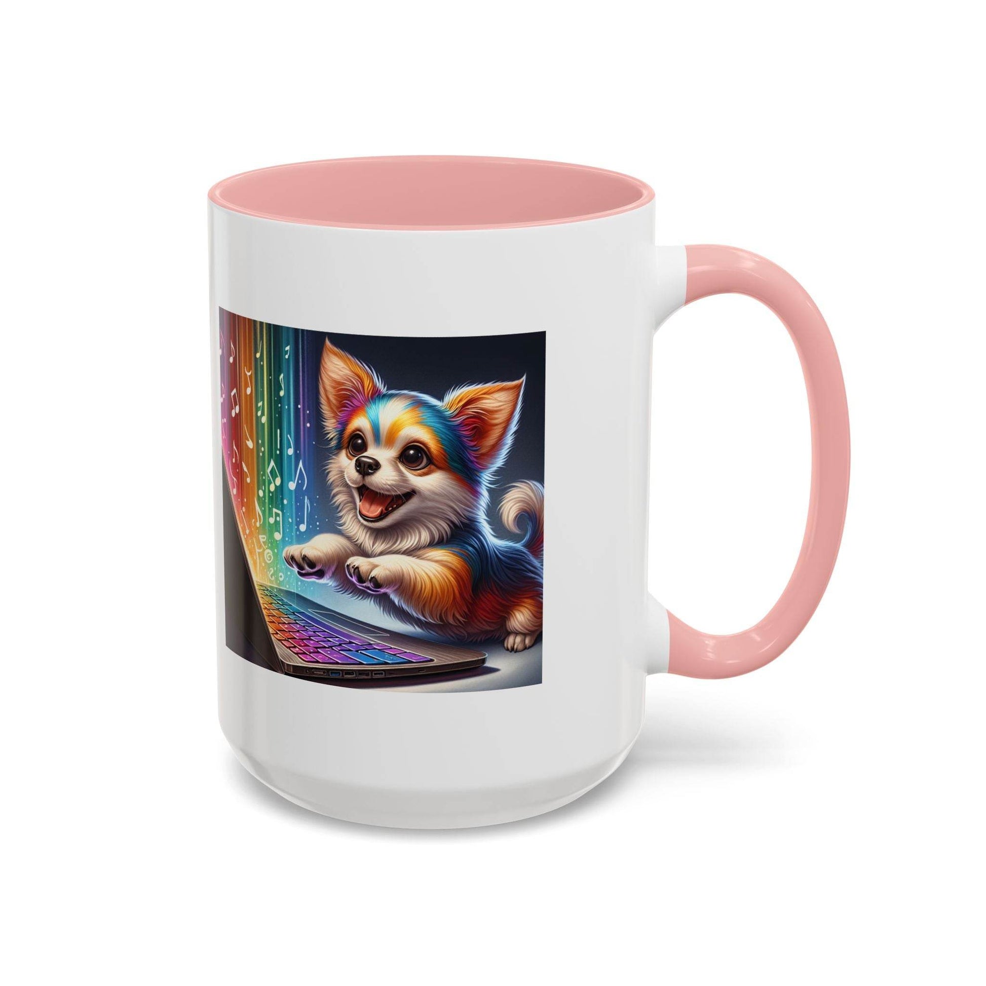 Cute Dog Writer Coffee Mug - 11 & 15oz for Book Lovers - The Dreamer's Bookshop.