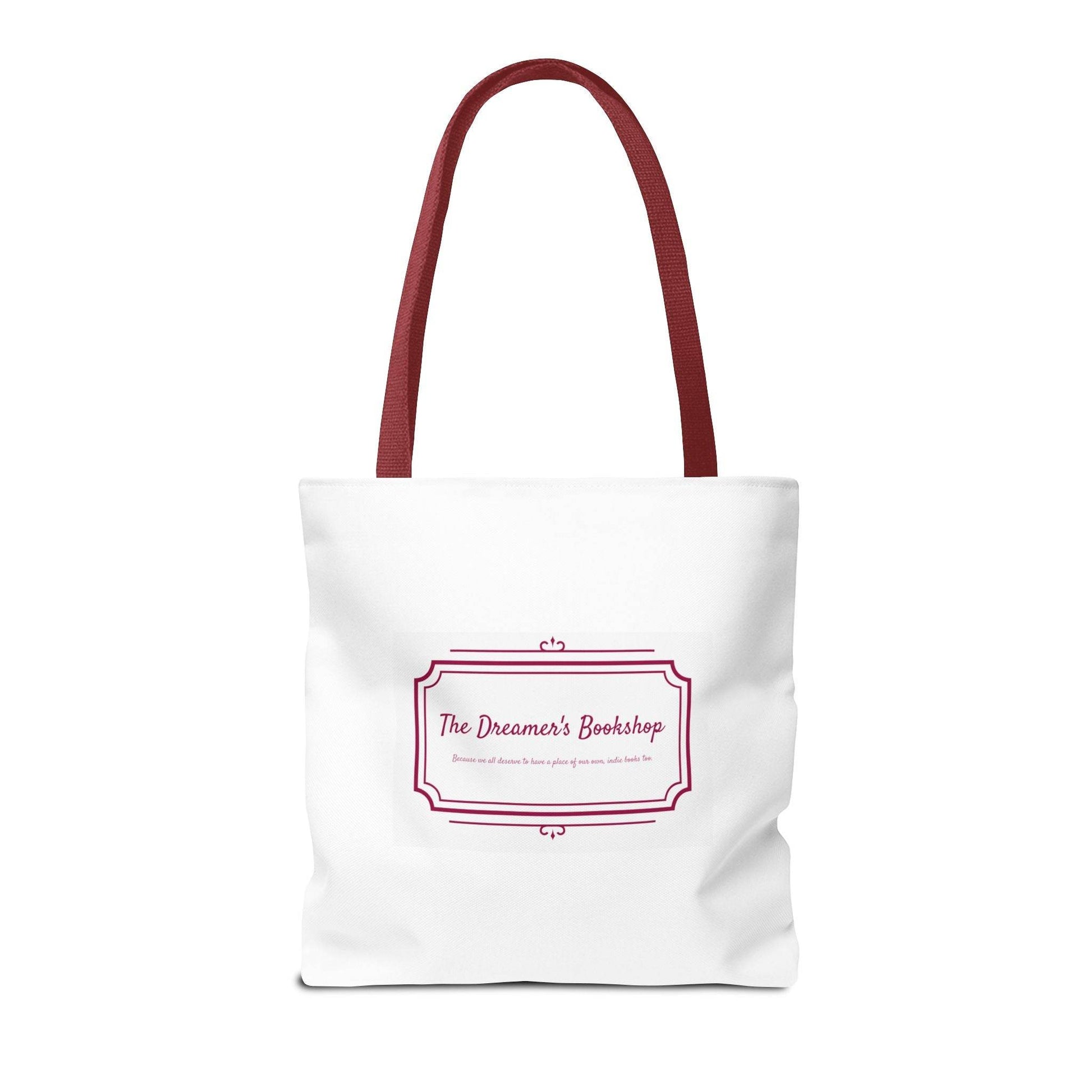 Literary Tote Bag - Home to Indie Authors & The Dreamer's Bookshop Designs - The Dreamer's Bookshop.
