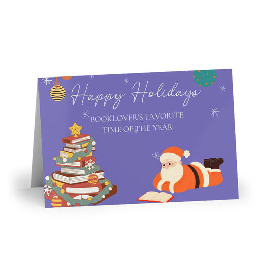 The Dreamer's Bookshop "Booklover's XMas" Cute Christmas Cards