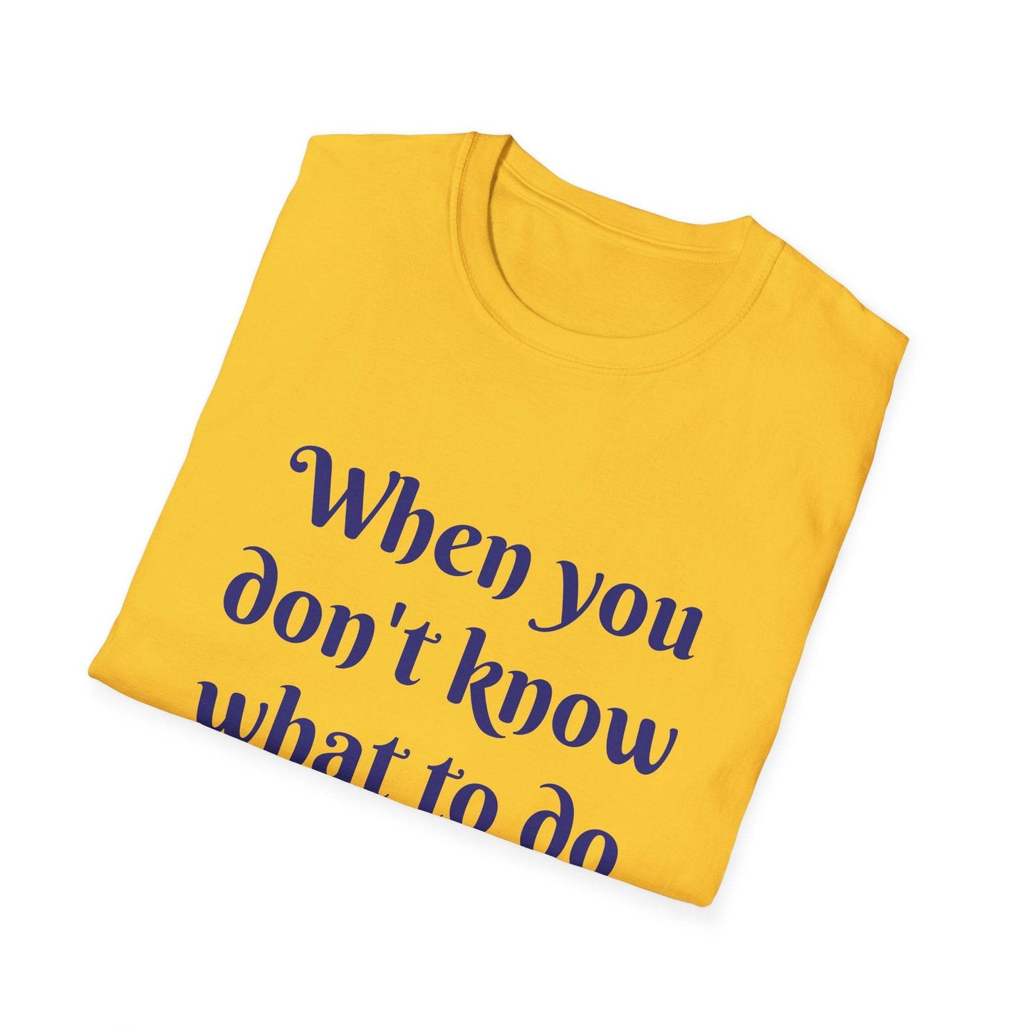 Inspirational Unisex Softstyle T-Shirt - 'Just Breathe' Motivational Design - The Dreamer's Bookshop.