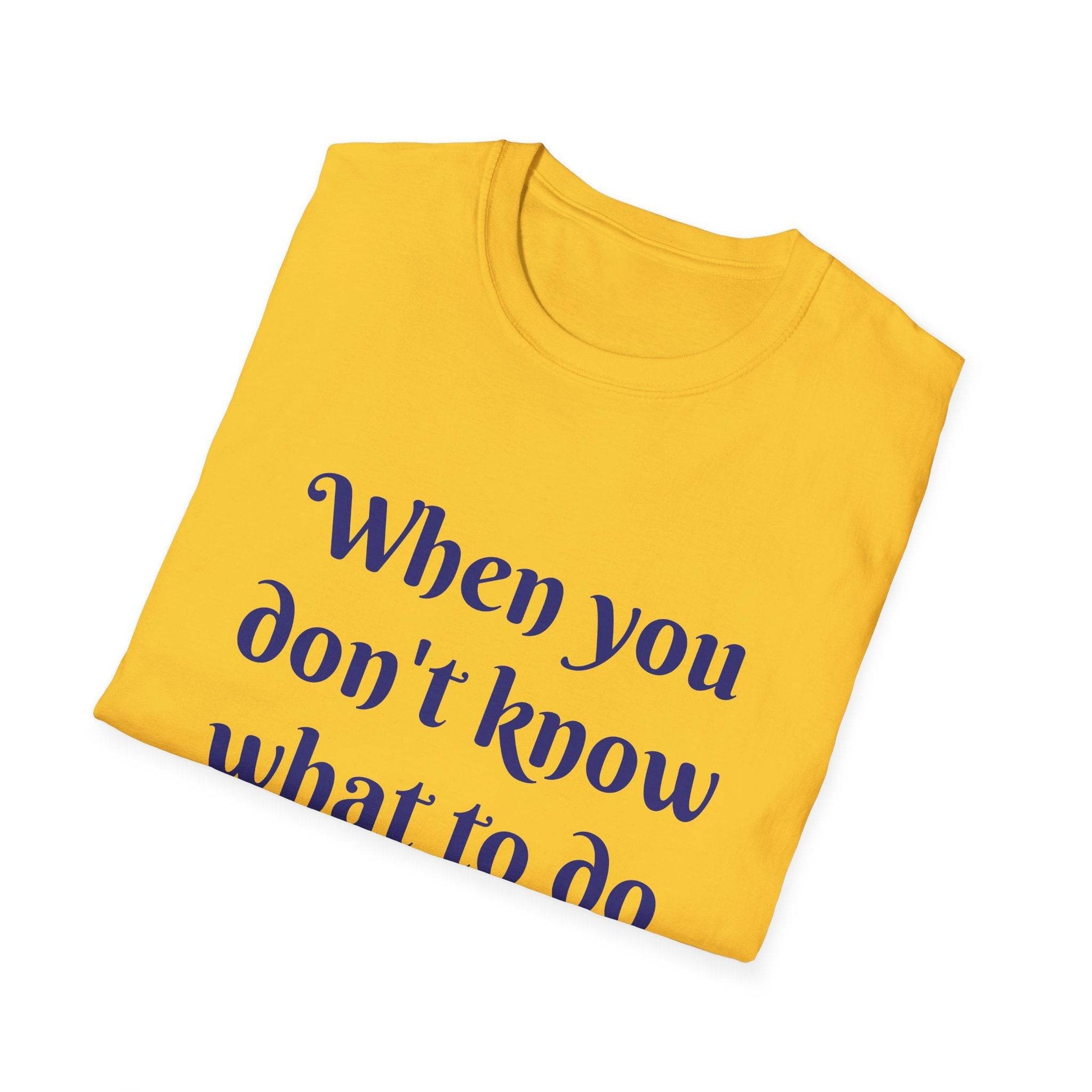 Inspirational Unisex Softstyle T-Shirt - 'Just Breathe' Motivational Design - The Dreamer's Bookshop.