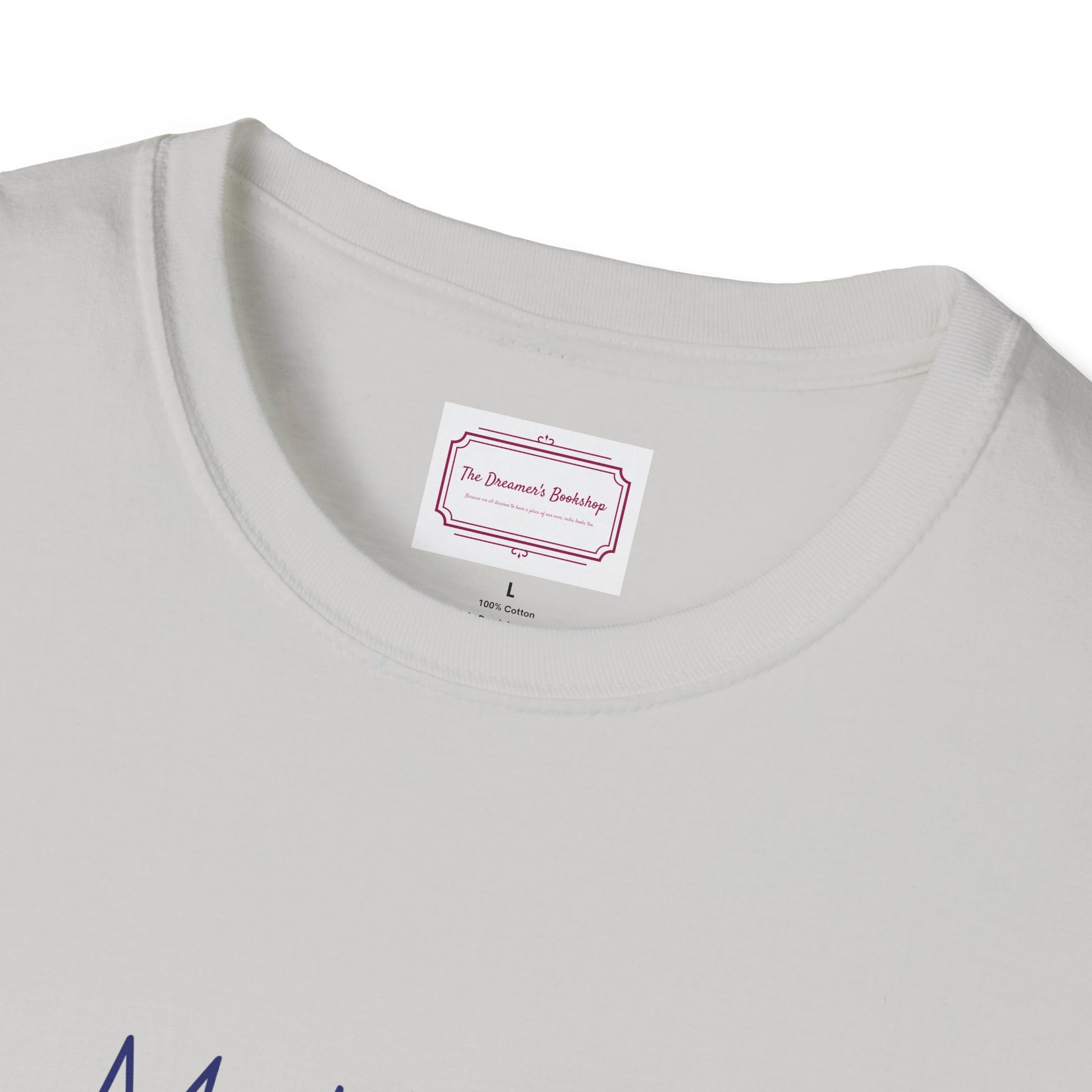 Motivational Unisex Softstyle T-Shirt - "Make Life More Positive" - The Dreamer's Bookshop.