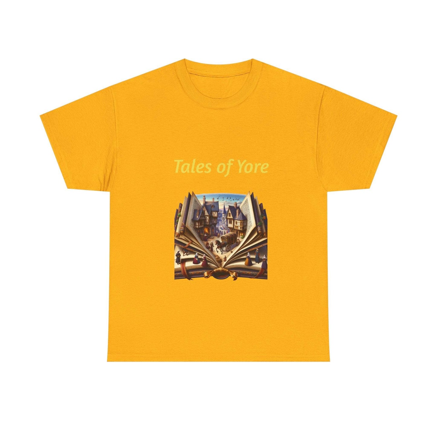 Tales of Yore - Unisex Heavy Cotton Tee - Historical Books - The Dreamer's Bookshop.