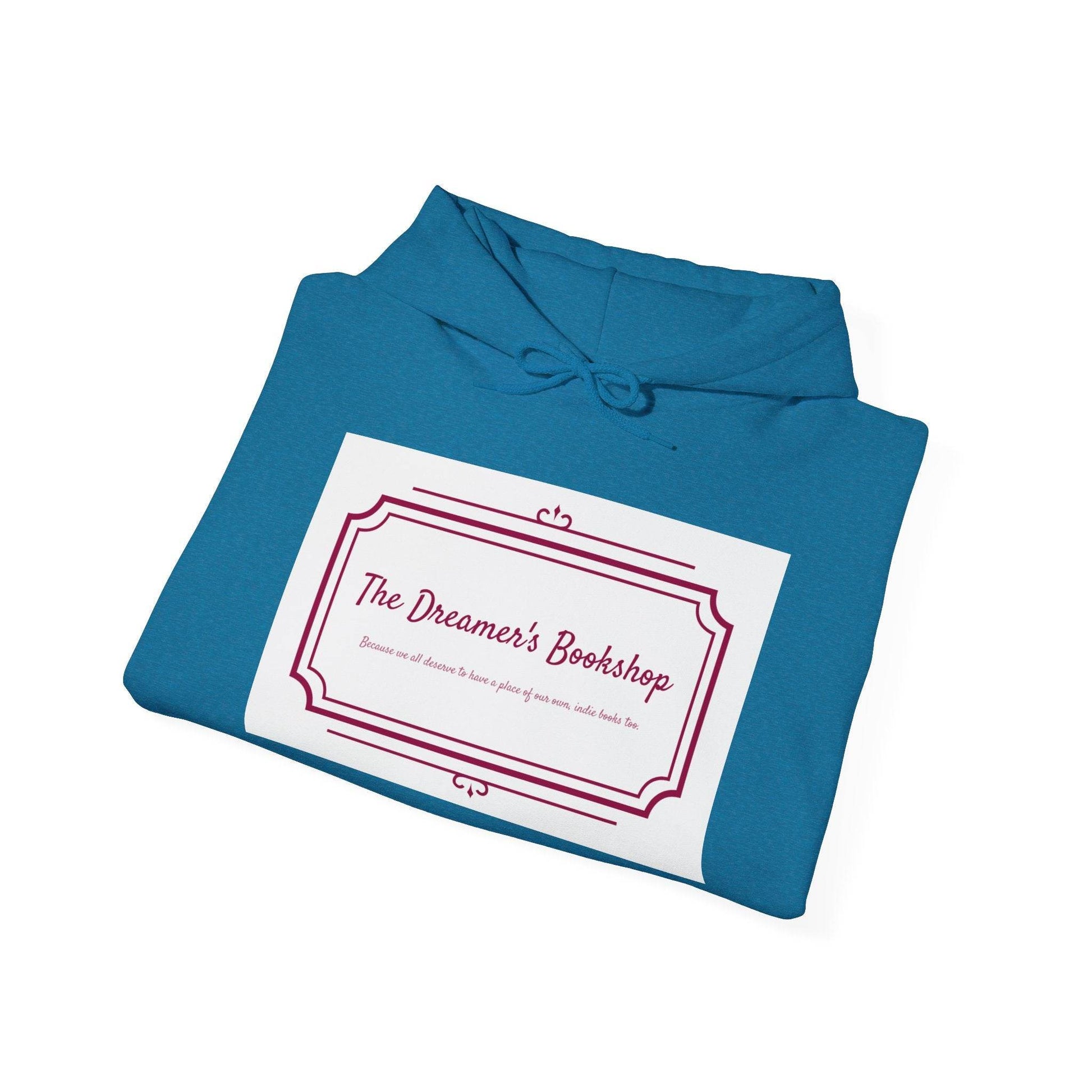 The Dreamer's Bookshop Unisex Hooded Sweatshirt - Cozy Literary Apparel - The Dreamer's Bookshop.