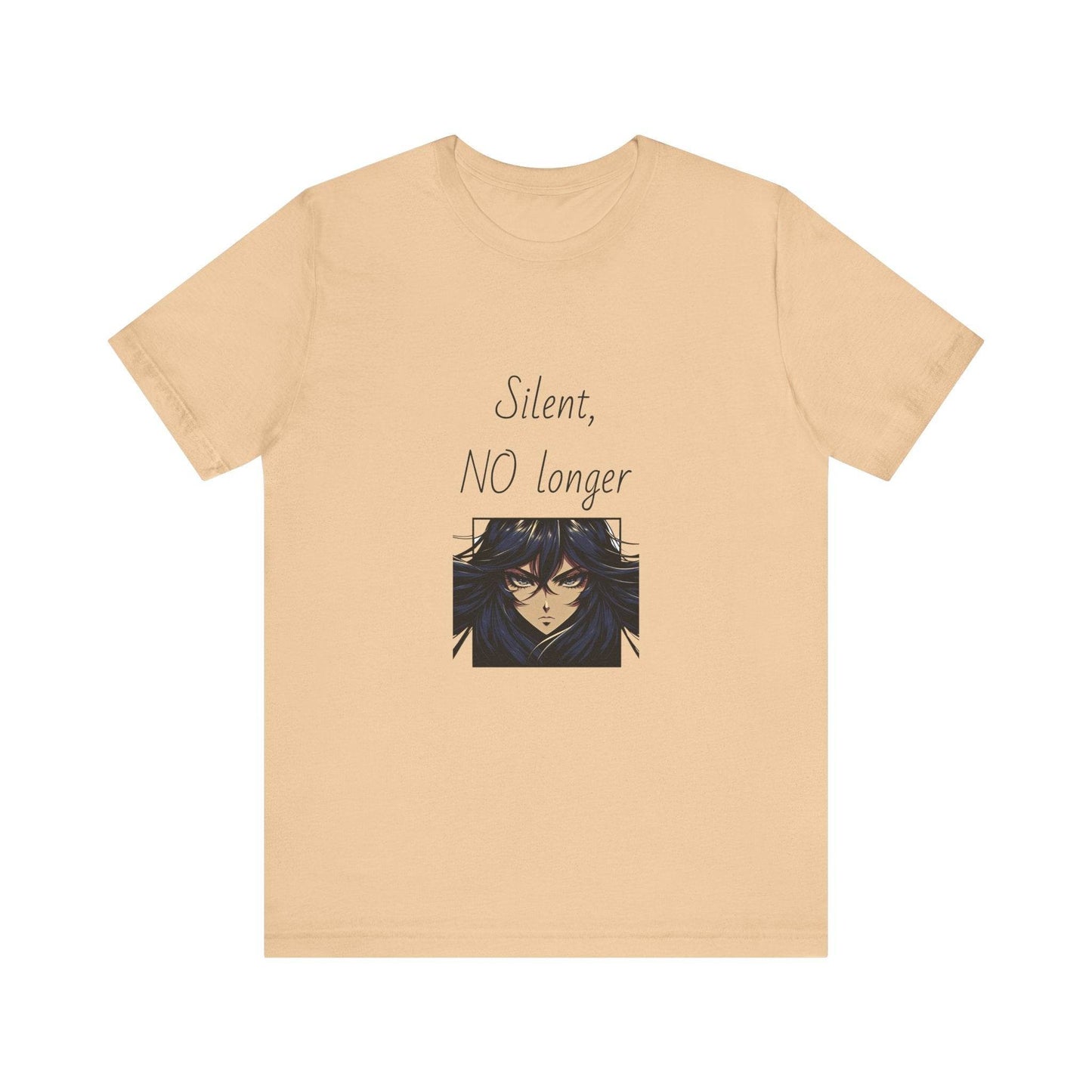 Fierce Survivor Unisex Short Sleeve Tee - Silent, NO longer - The Dreamer's Bookshop.