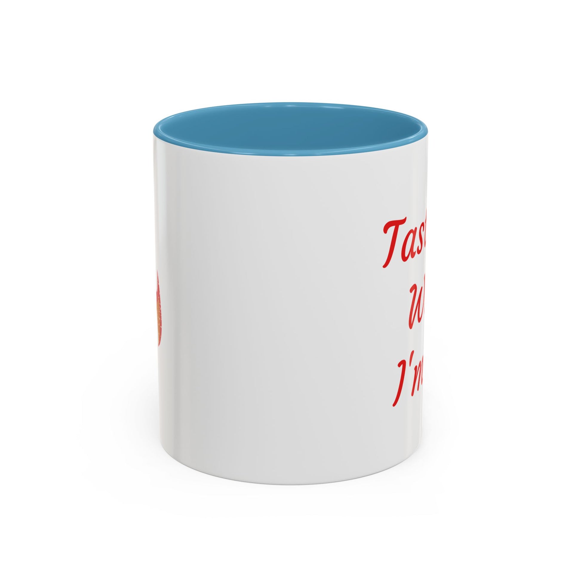 Funny Accent Coffee Mug – "Taste Me While I'm Hot" – Perfect Gift for Coffee Lovers - The Dreamer's Bookshop.