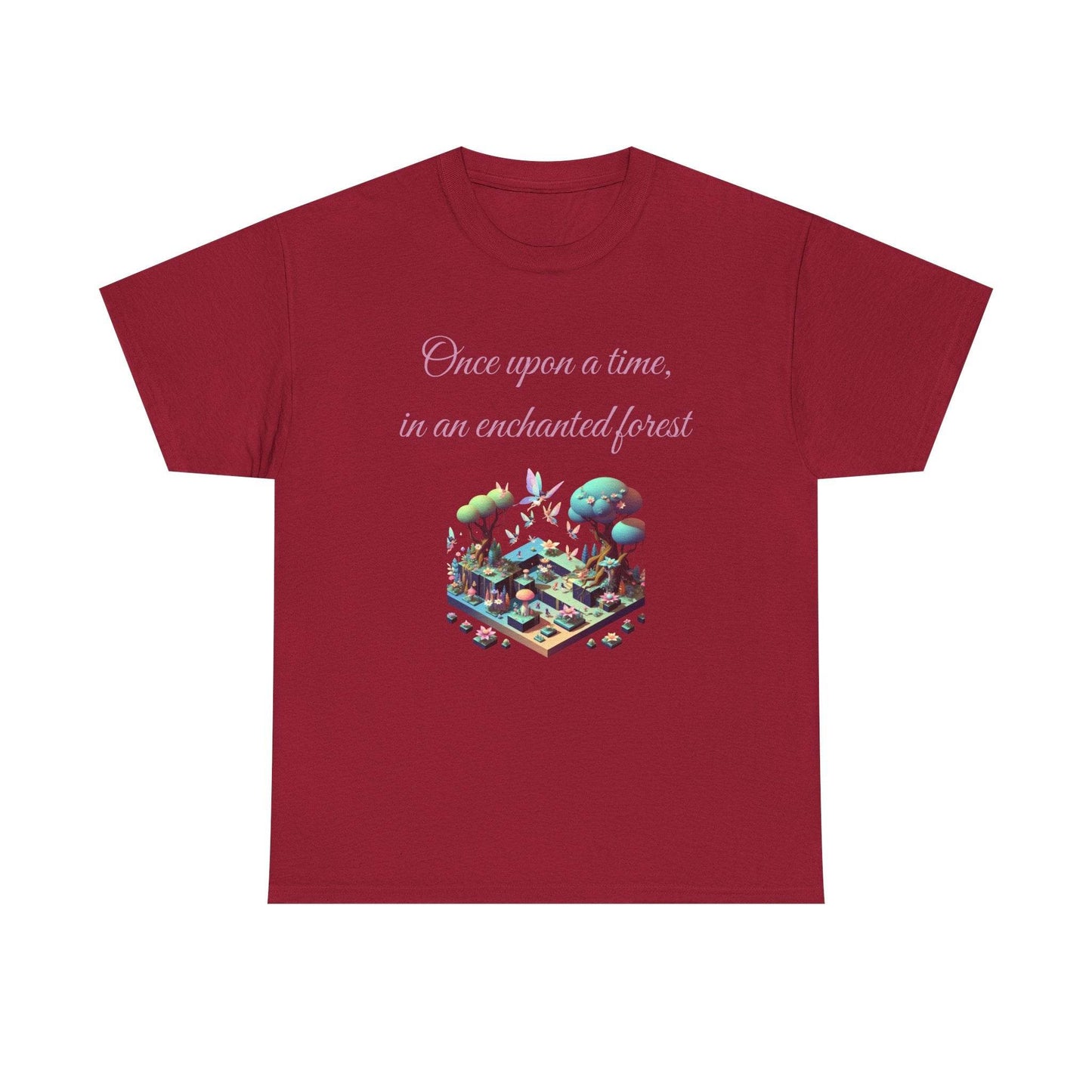 Enchanted Forest - A Unisex Heavy Cotton Tee - Perfect Gift for Book Lovers - The Dreamer's Bookshop.