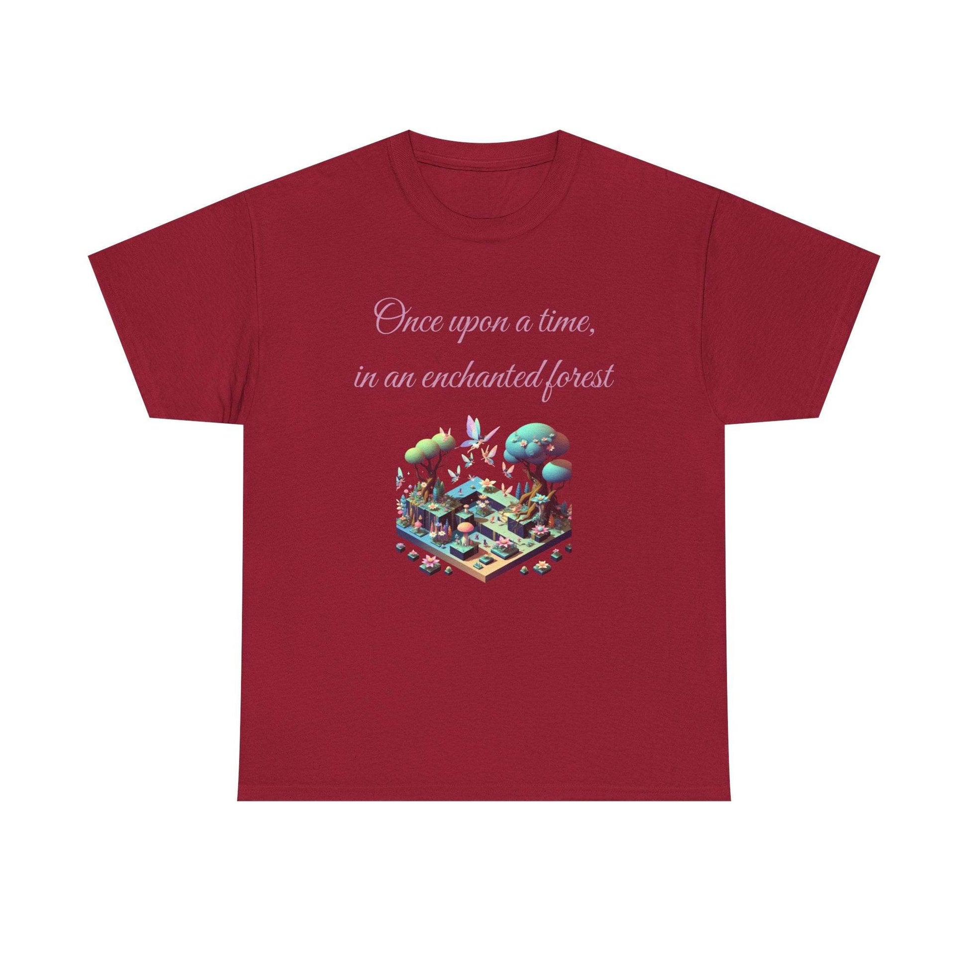 Enchanted Forest - A Unisex Heavy Cotton Tee - Perfect Gift for Book Lovers - The Dreamer's Bookshop.