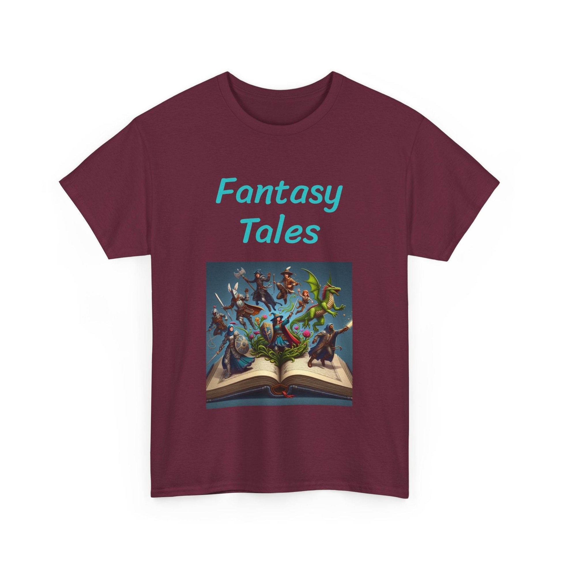 Magic - Unisex Heavy Cotton Tee - Fantasy Tales - The Dreamer's Bookshop.