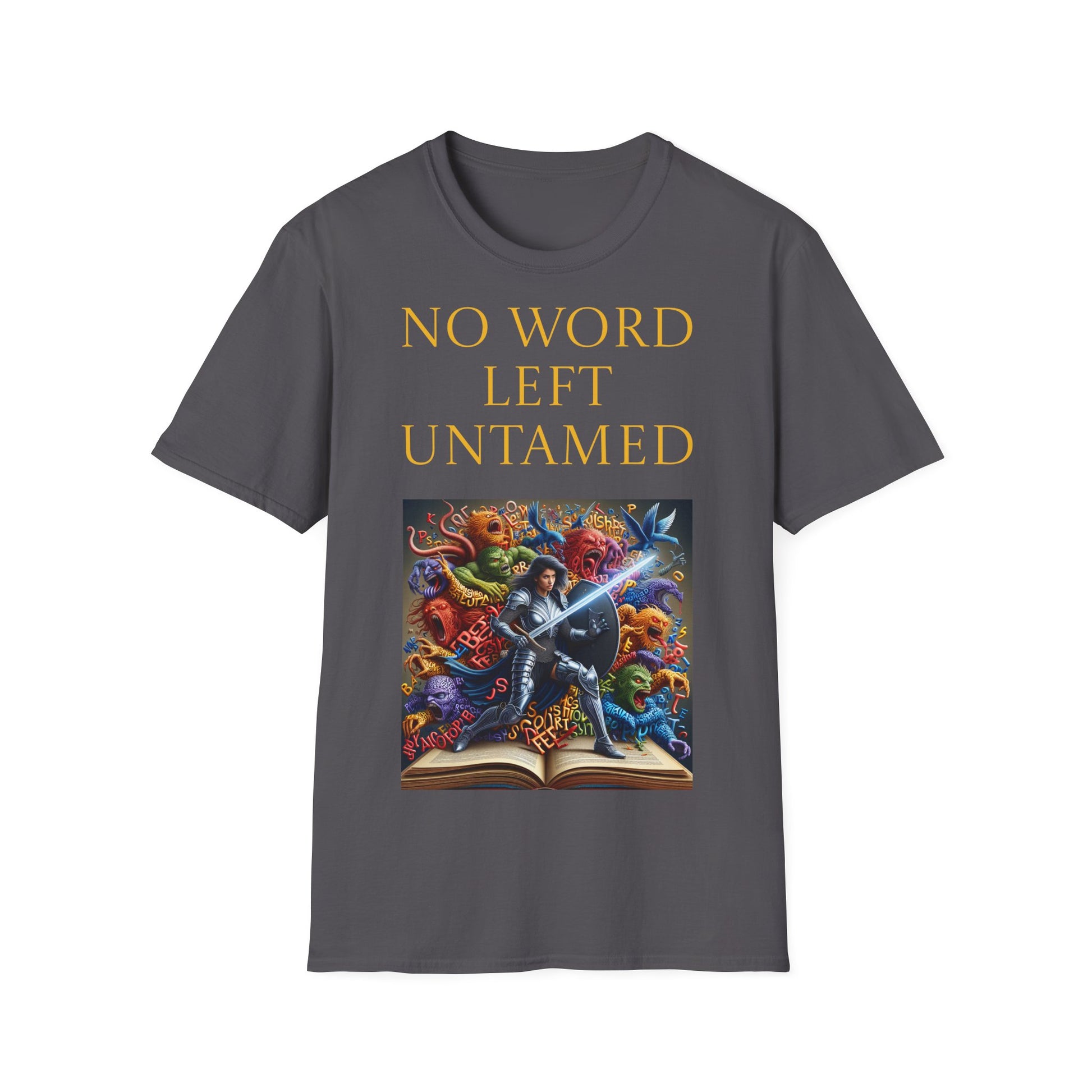 Unisex -Inspired T-Shirt - "No Word" - Perfect for Book Lovers - The Dreamer's Bookshop.