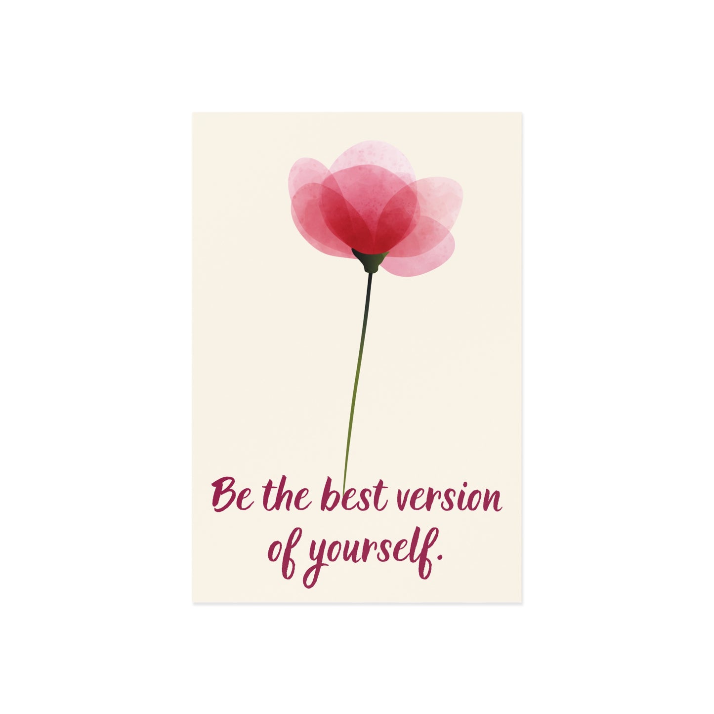 The Dreamer's Bookshop - Love Yourself Card "Be the best" - The Dreamer's Bookshop.