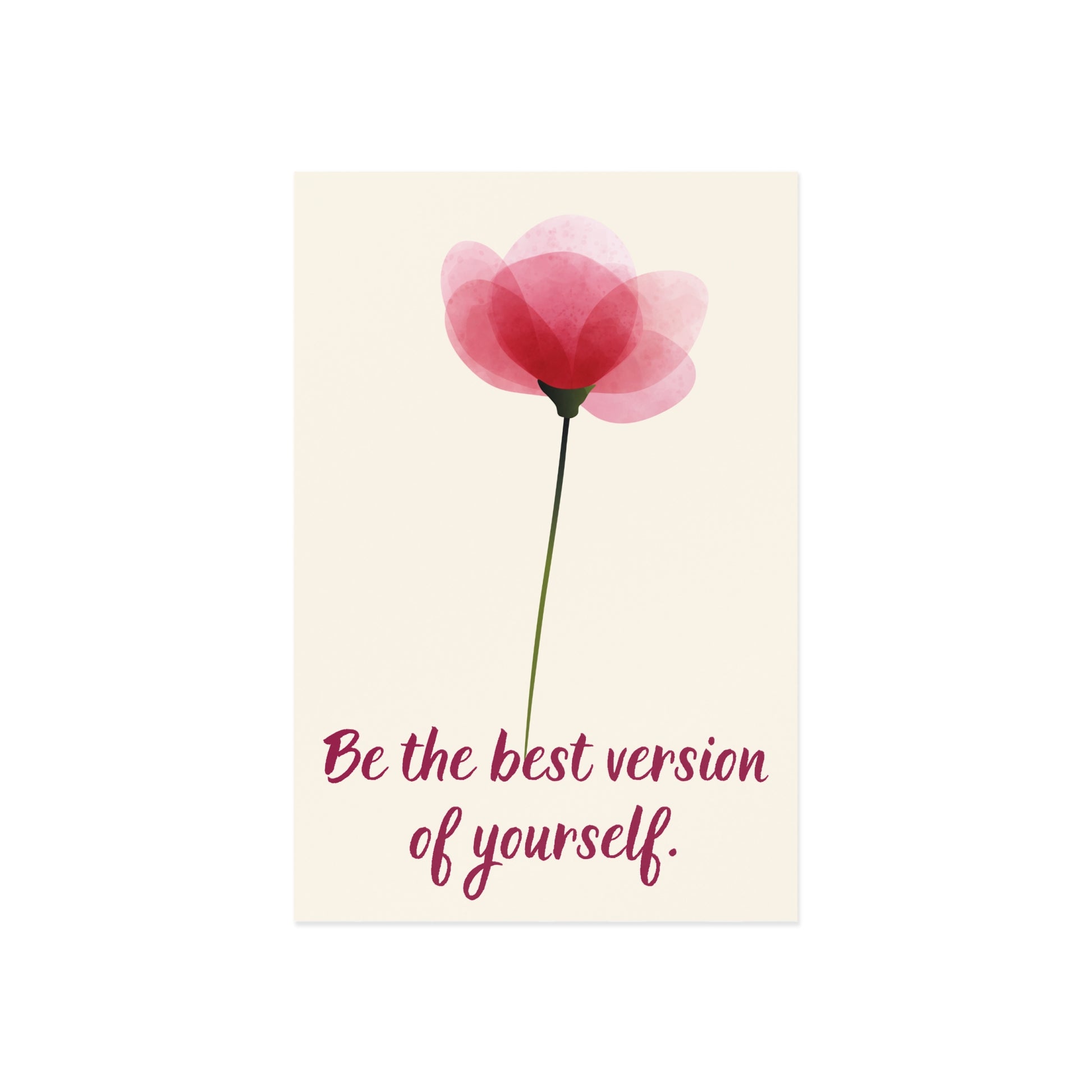 The Dreamer's Bookshop - Love Yourself Card "Be the best" - The Dreamer's Bookshop.