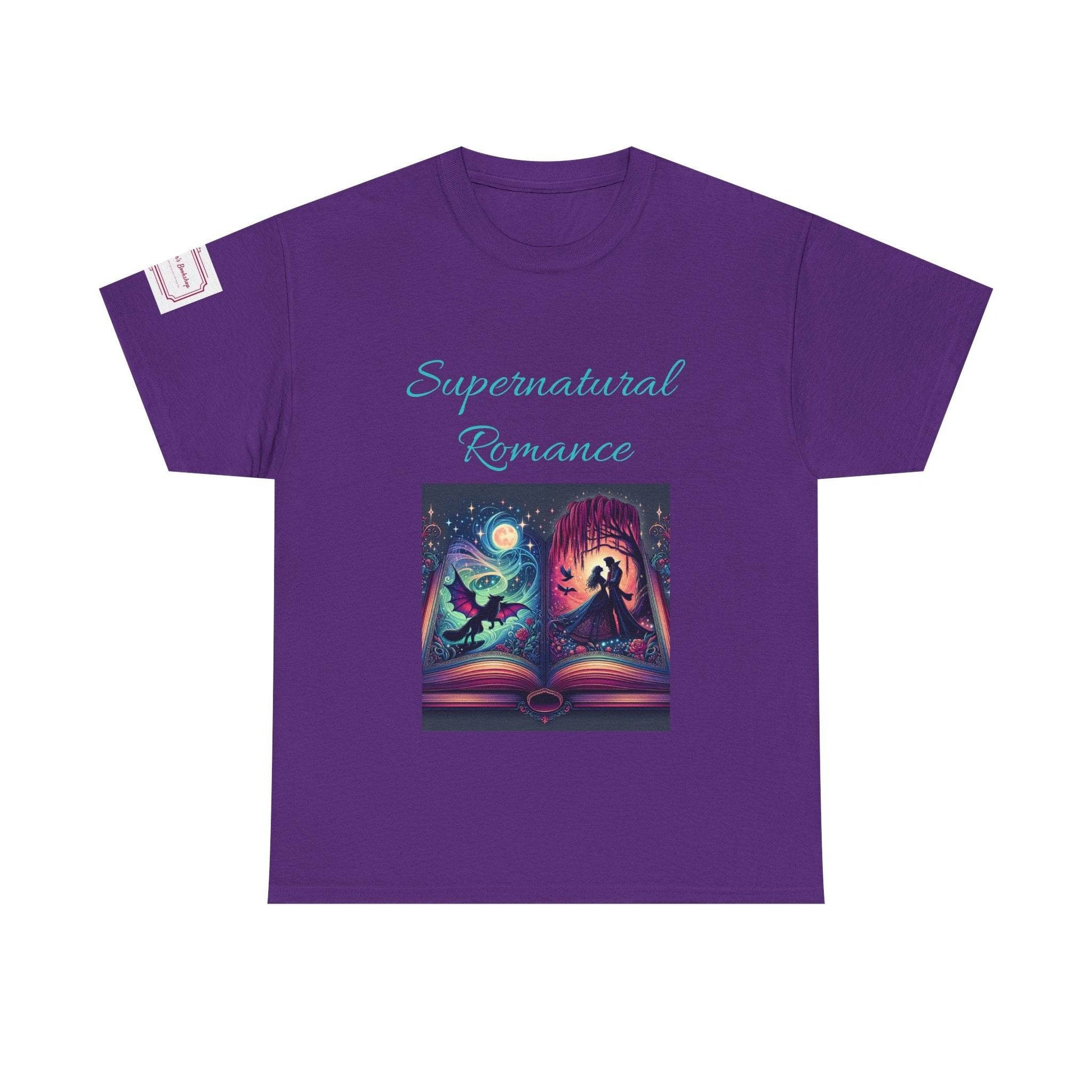 Fantasy - Unisex Heavy Cotton Tee - Supernatural Romance - The Dreamer's Bookshop.