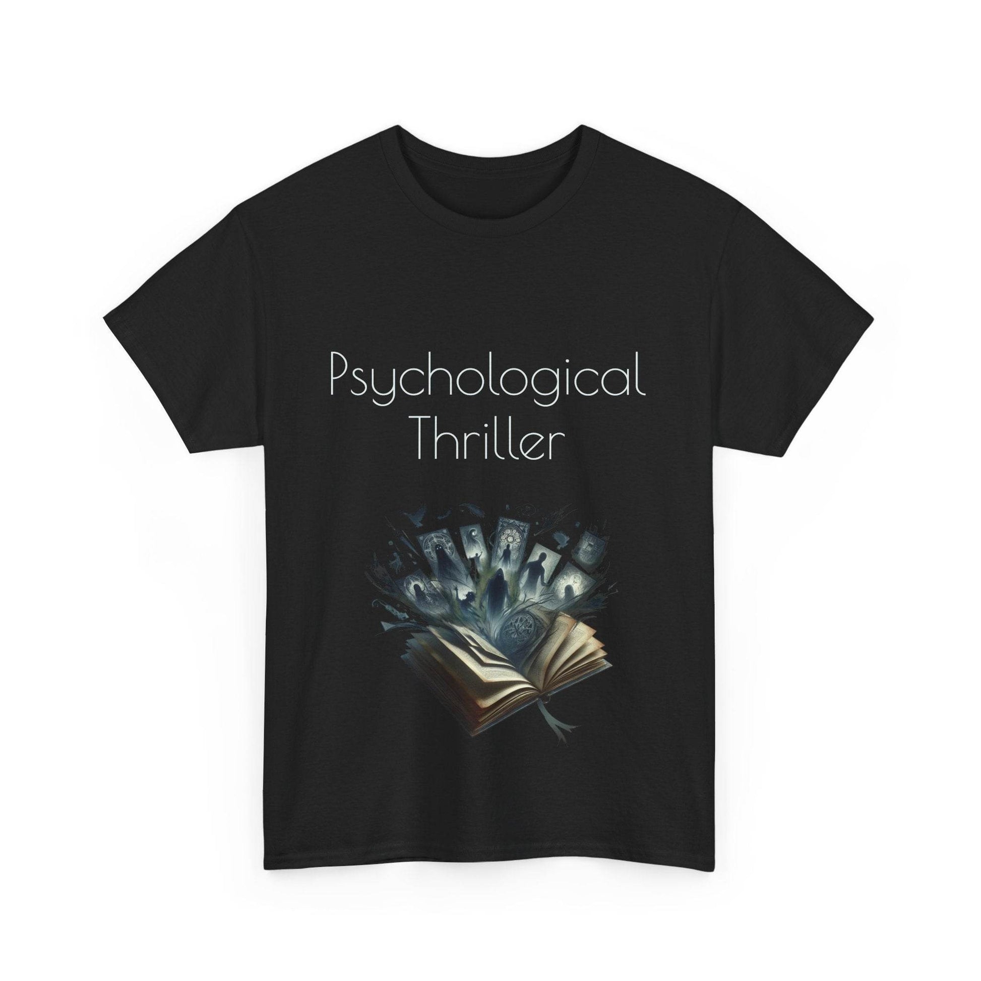Fiction - Unisex Heavy Cotton Tee - Psychological Thriller - The Dreamer's Bookshop.