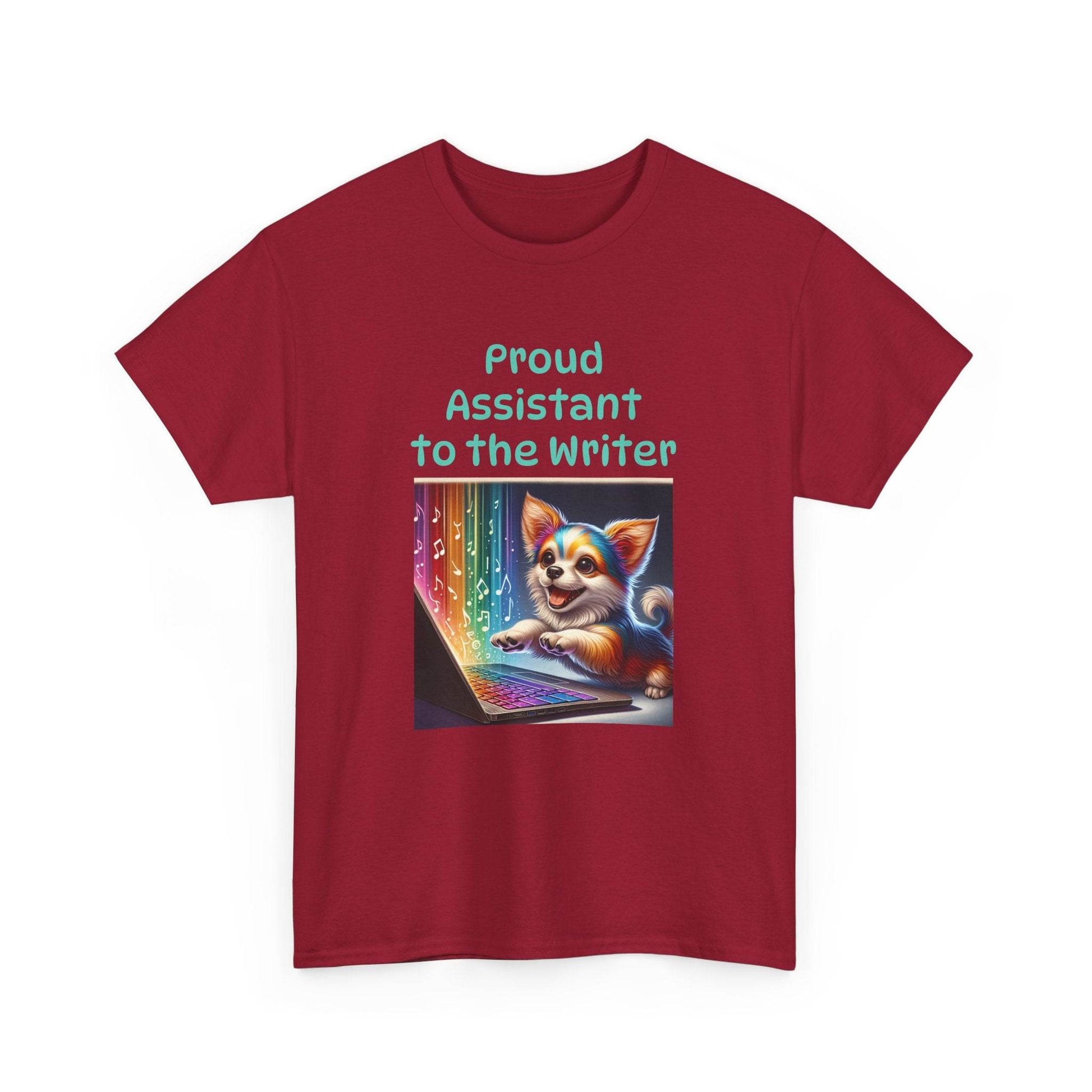 Assistant Writer - A Unisex Heavy Cotton Tee - Perfect Gift for Book Lovers - The Dreamer's Bookshop.