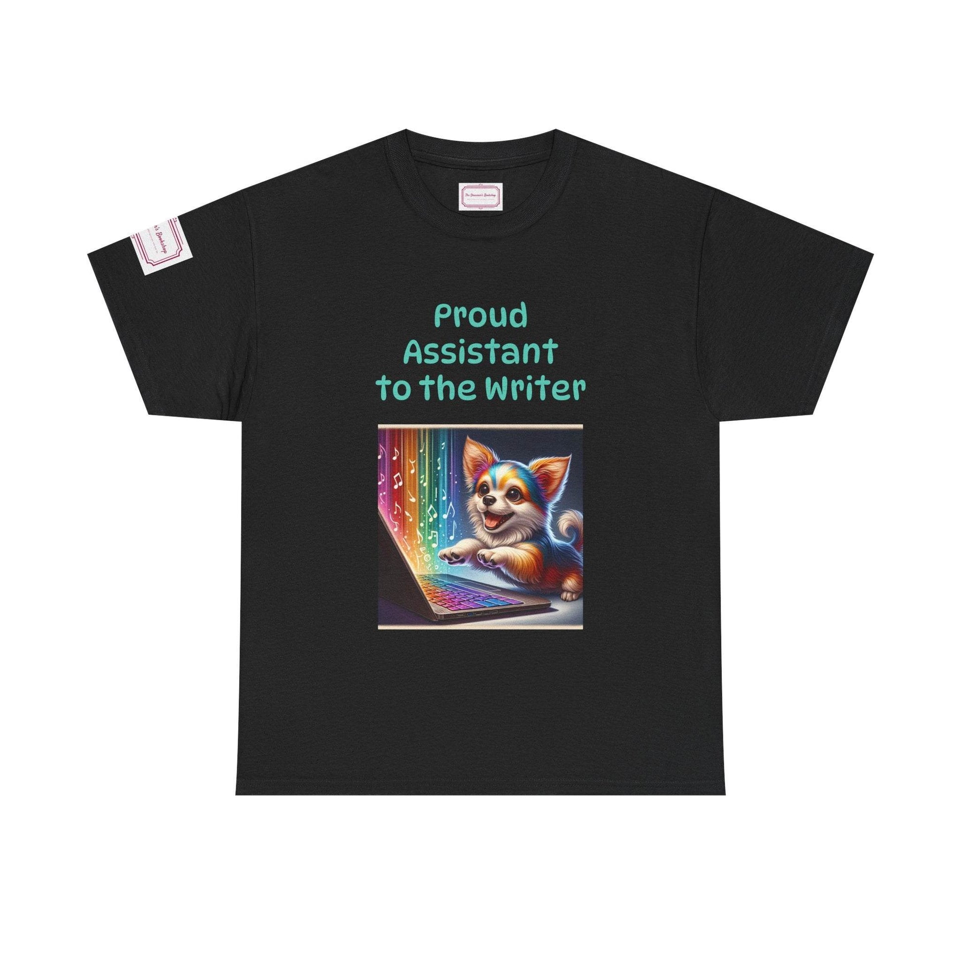 Writer Assistant - Unisex Heavy Cotton Tee - Perfect for Book Lovers - The Dreamer's Bookshop.