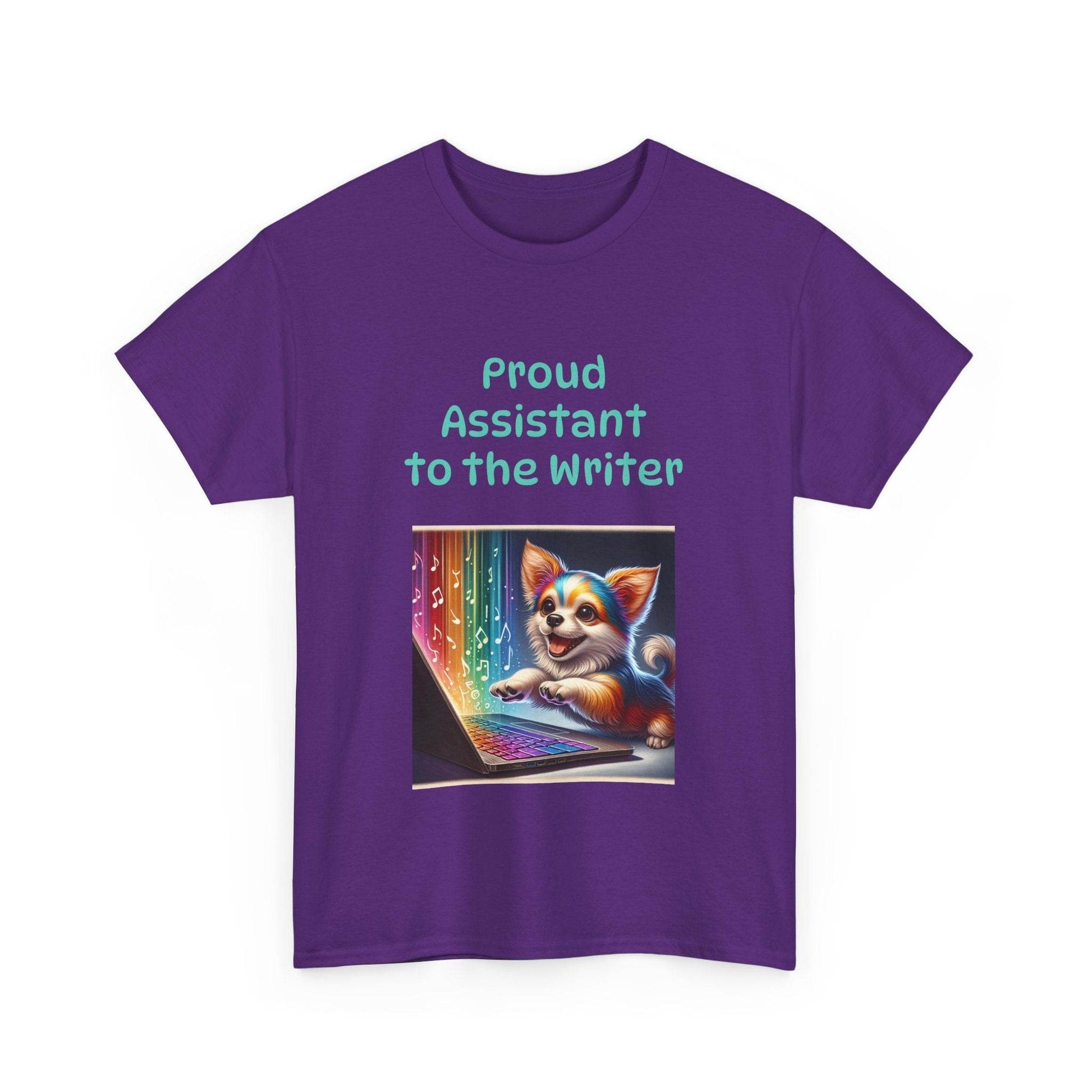 Assitant Writer - A Unisex Heavy Cotton Tee - Perfect for Book Lovers - The Dreamer's Bookshop.